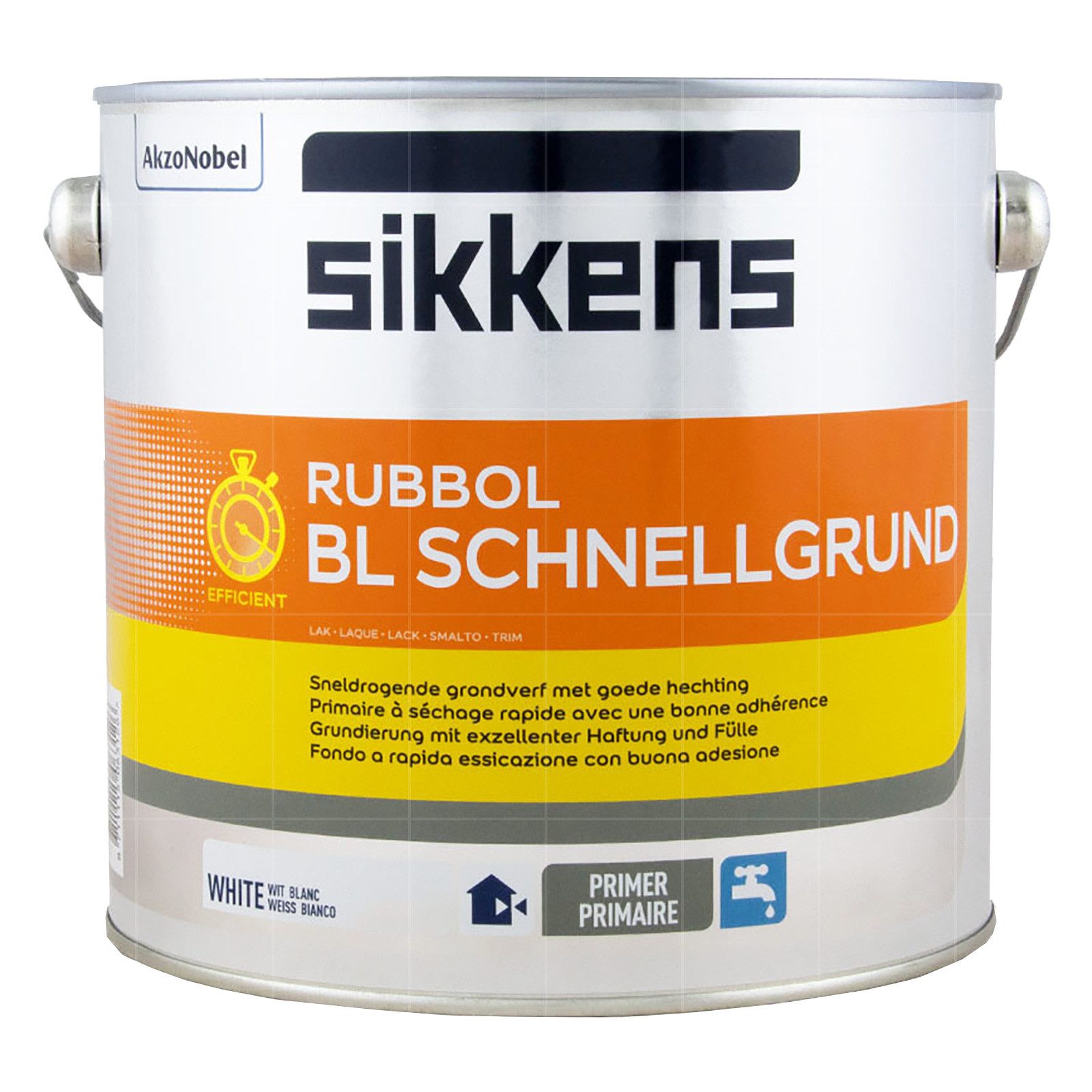 Sikkens Holzgrundierung RUBBOL BL SCHNELLGRUND - 1 LTR (WEISS)