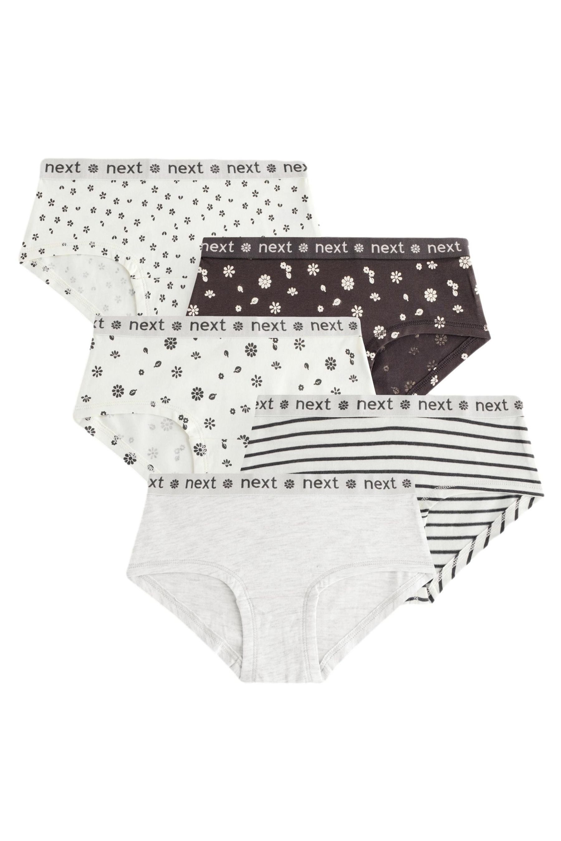 Hipster Hüftslips, 5er-Pack