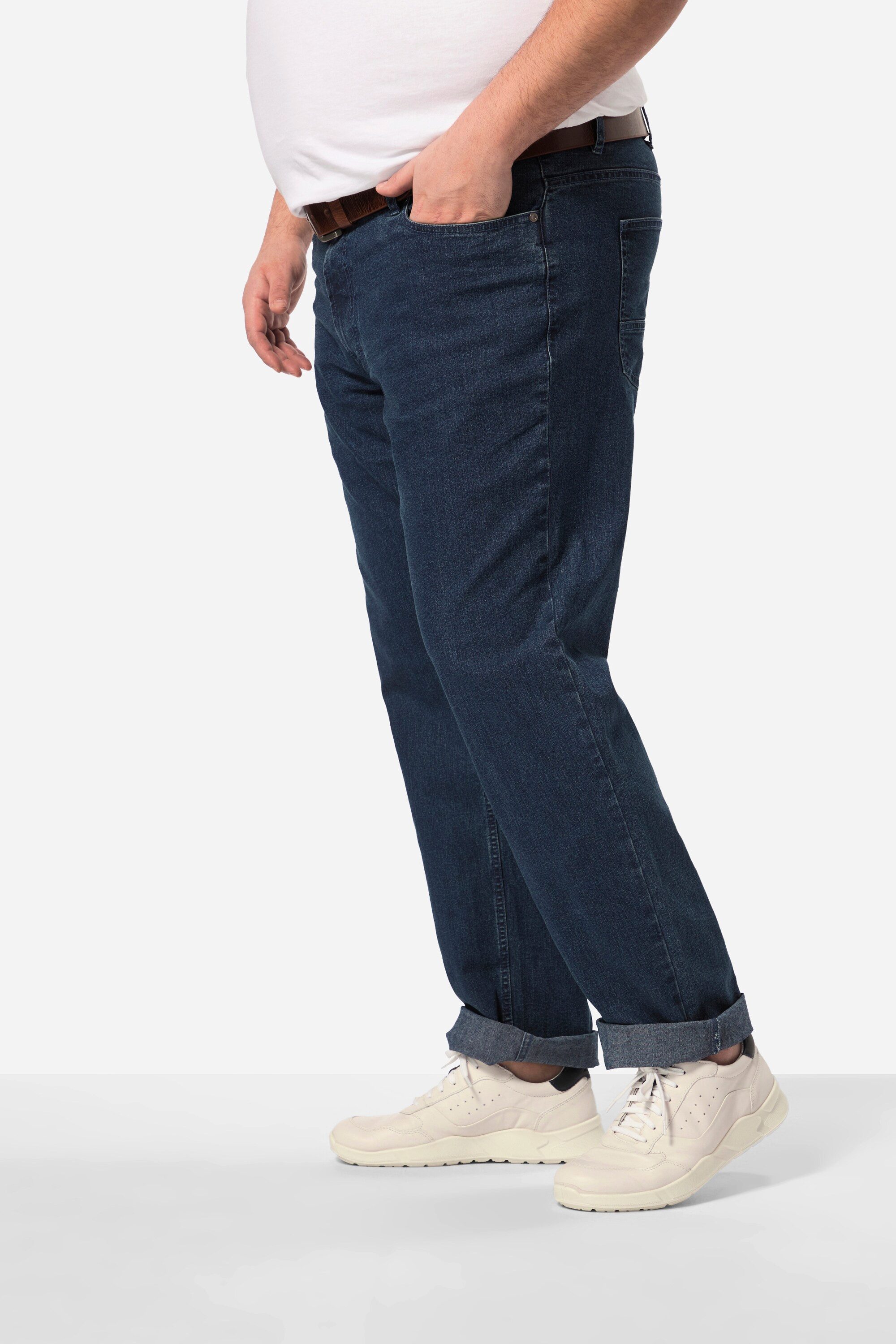 Men Plus 5-Pocket-Jeans Jeans 5-Pocket Spezialschnitt