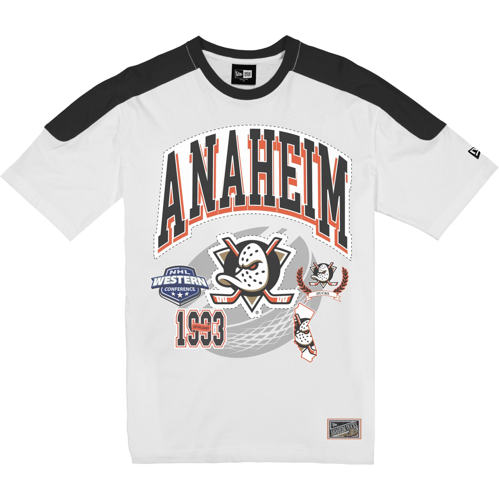 New Era Print-Shirt NHL Jersey MATCH Anaheim Ducks