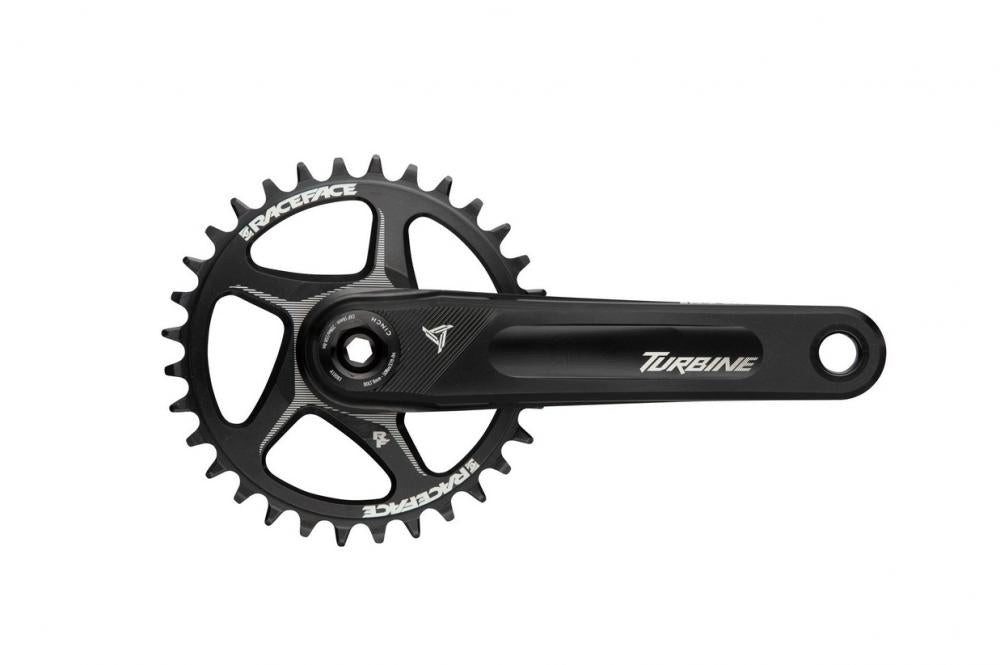 Race Face Fahrradkurbel Race Face Turbine Kurbel, 170mm, 143mm, 30mm, blau - leichte Performan