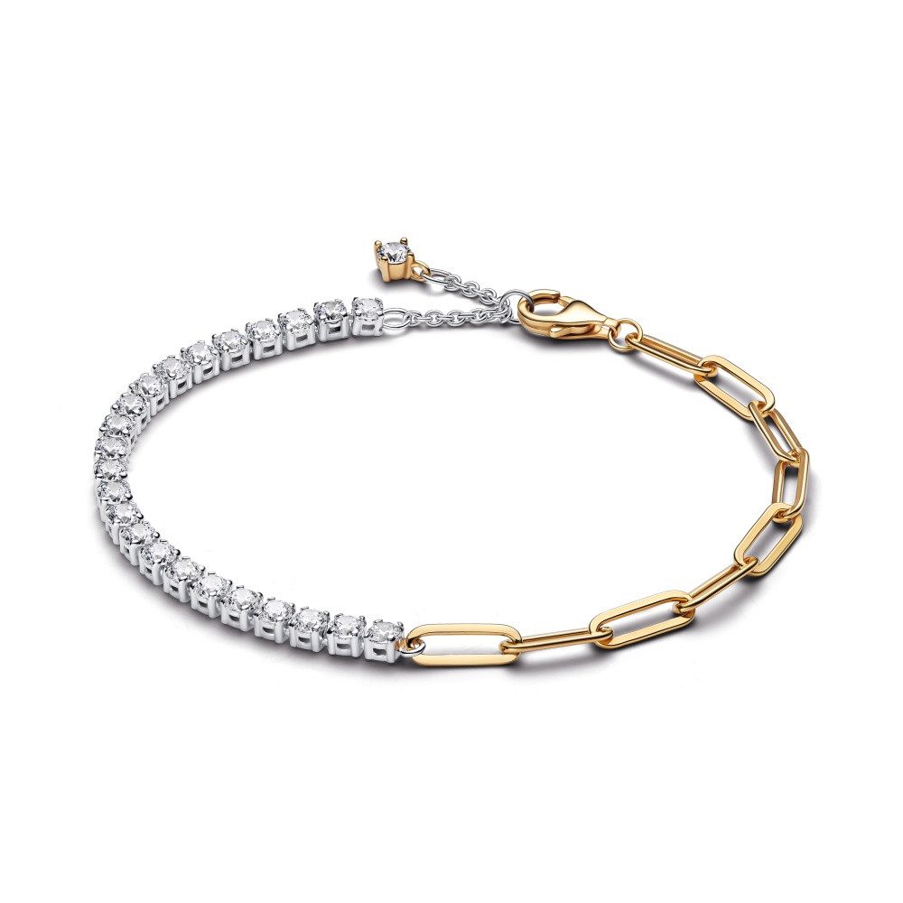 Pandora Bettelarmband Pandora Signature Glieder- und Tennisarmband 564821C01-18