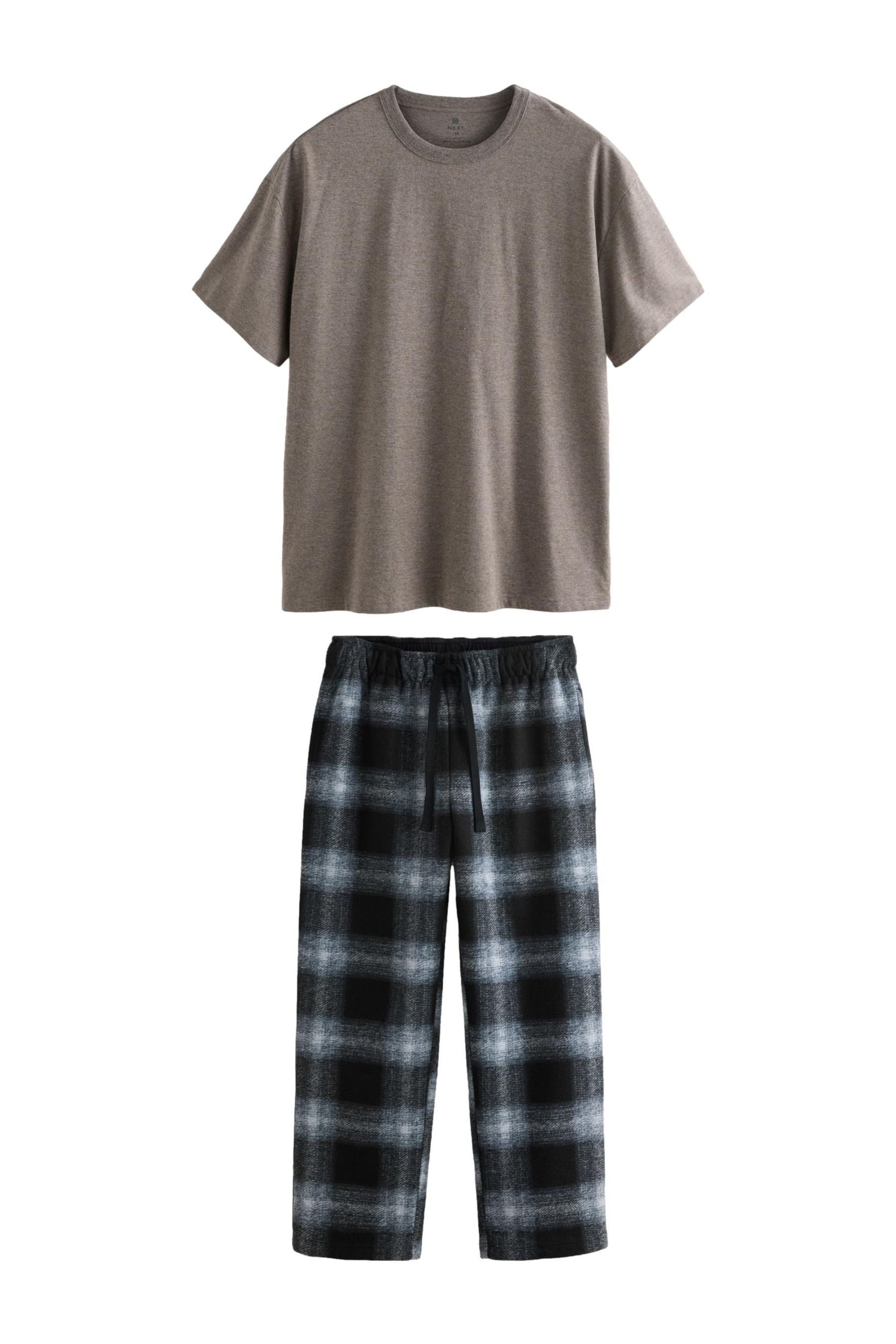 Next Pyjama Kuscheliger, angerauter Schlafanzug (2 günstig online kaufen