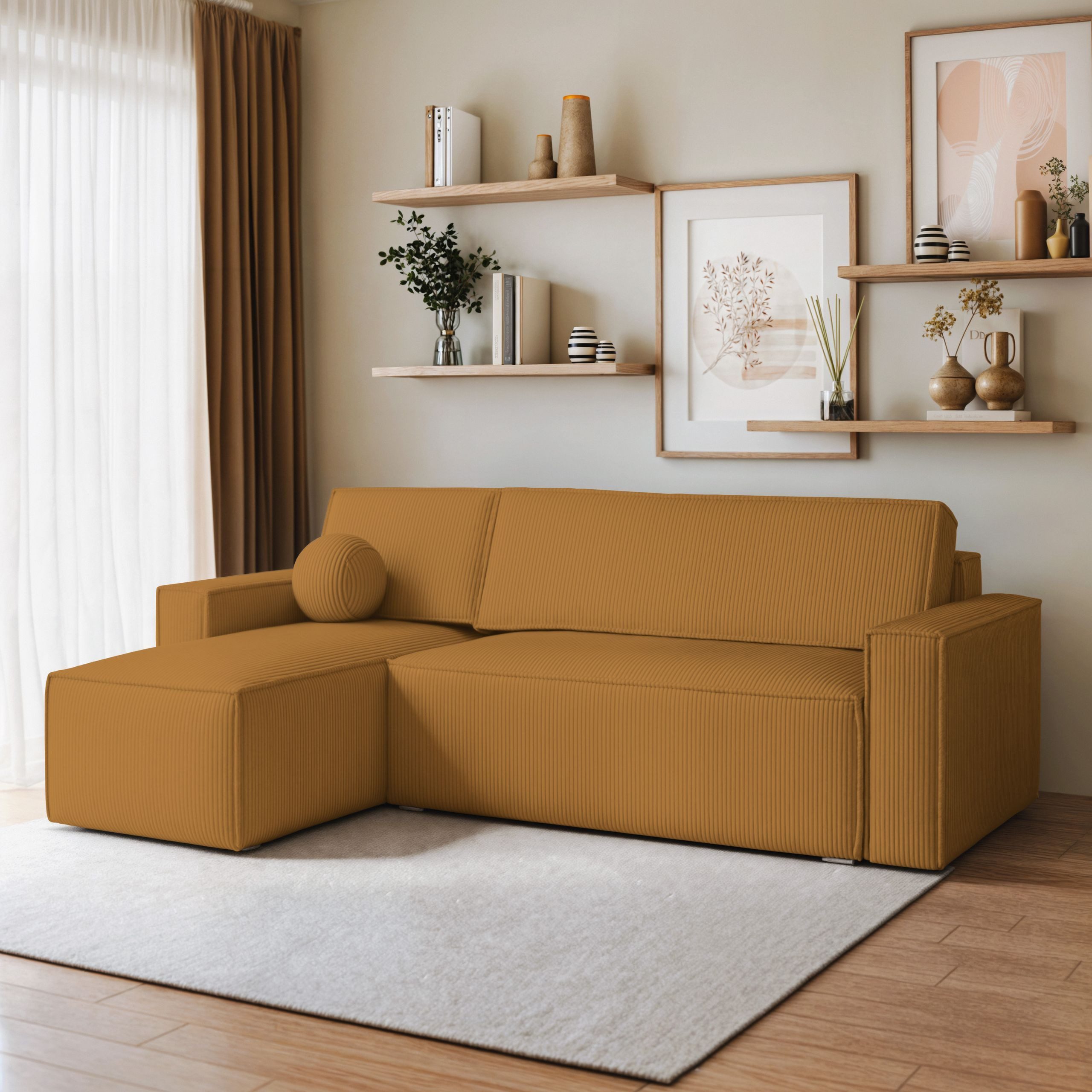 Masseno Ecksofa RAVELO mit Schlaffunktion L-Form, günstig online kaufen