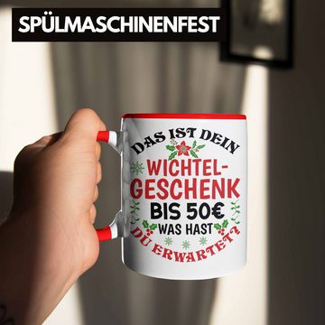 Trendation Tasse Trendation - Wichtelgeschenk für 50 Euro Tasse Wichteln für Frauen Kol