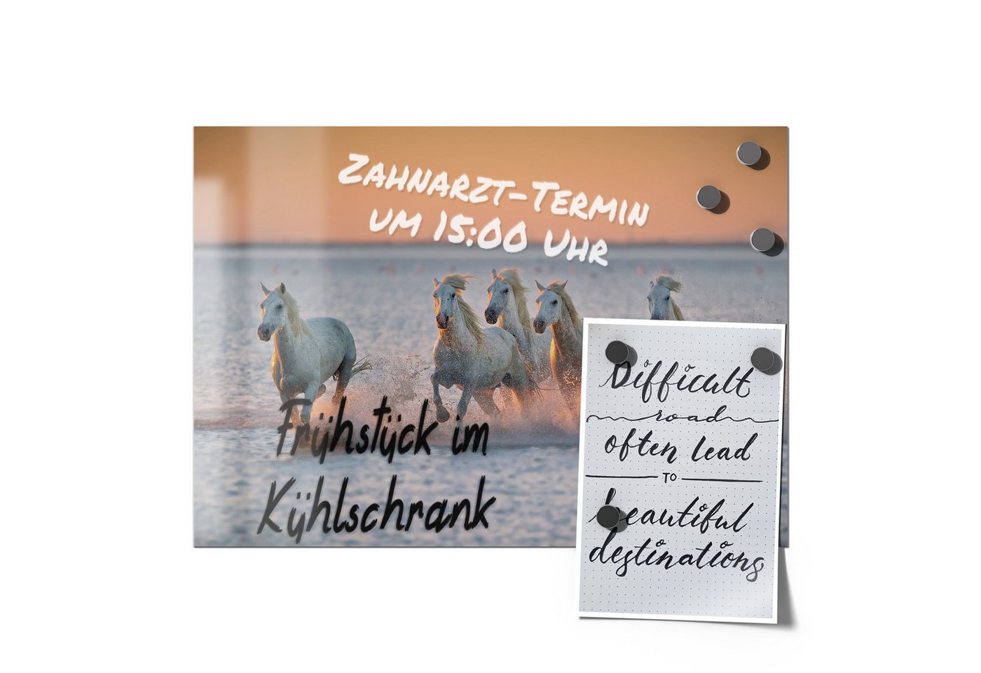 Thumbnail - DEQORI Magnetfolie 'Abendliche Freiheit', beschreibbar universal Magnetmatte magnetisch Folie Planer Kalender