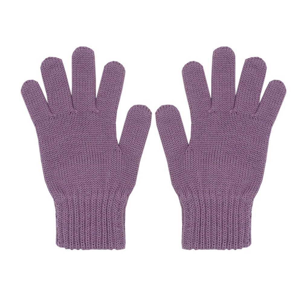 MAXIMO Strickhandschuhe KIDS-Fingerhandschuhe, Strick Saisonfarben (2-St) Merino