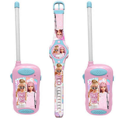 Kids Euroswan Walkie Talkie Barbie Armbanduhr und zwei Walkie Talkies