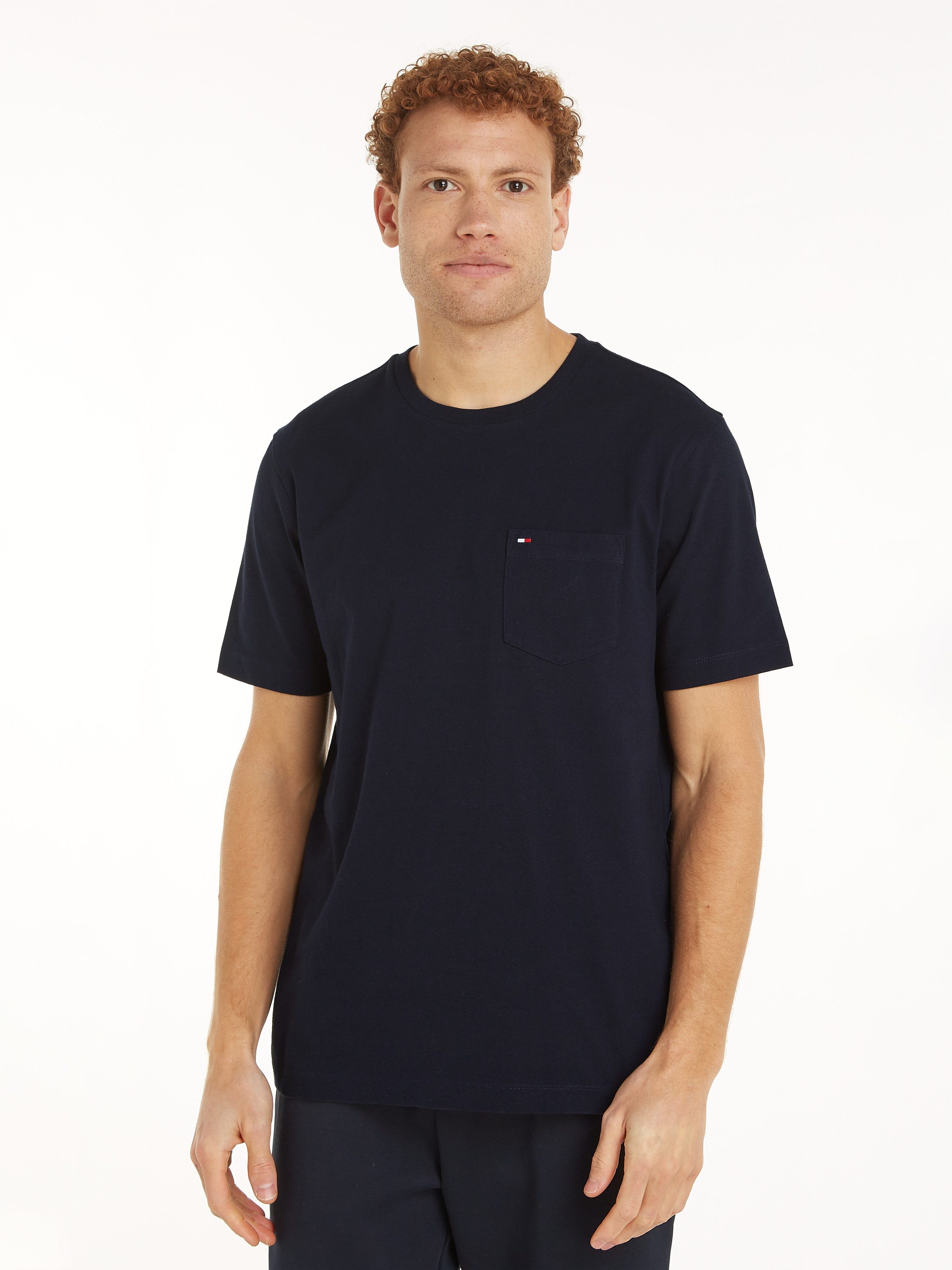 Tommy Hilfiger T-Shirt ESSENTIAL SOLID POCKET TEE