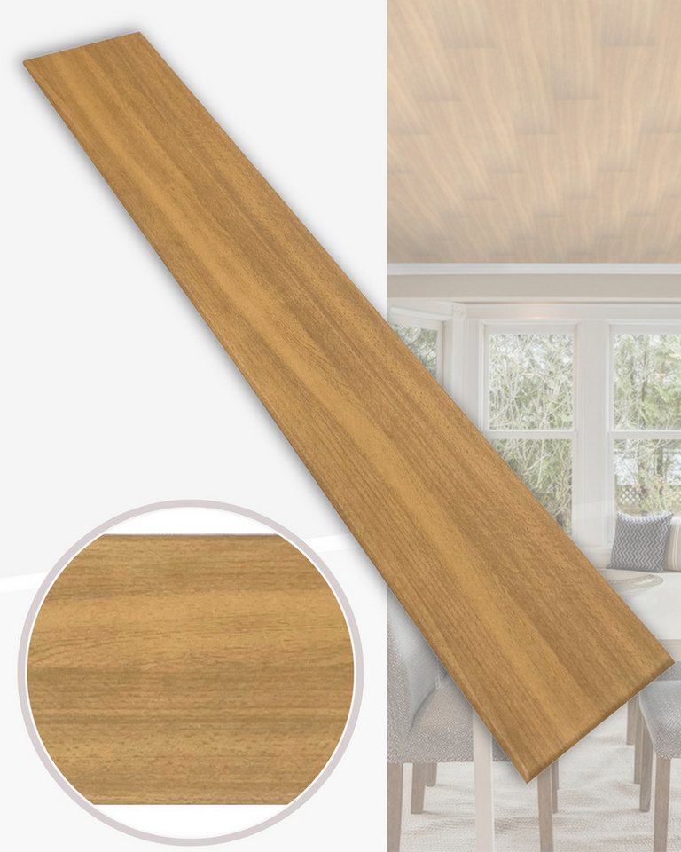 Thumbnail - IKHEMalarka Wandpaneel Deckenpaneele Styropor Polystyrol XPS Decke Wand, BxL: 16,7x100 cm, 0,16 qm, (0.167m², 1-tlg., 1 ...