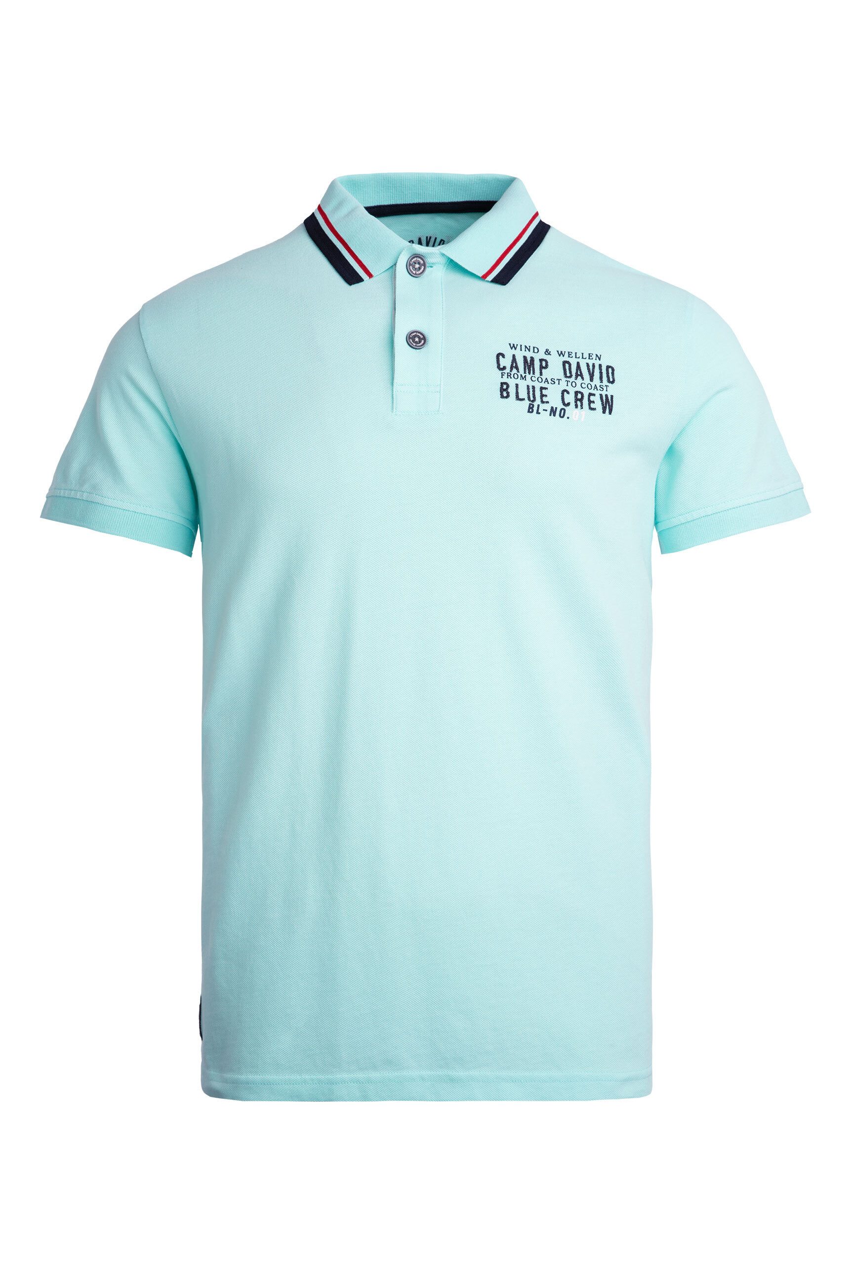 CAMP DAVID Poloshirt aus Baumwolle günstig online kaufen