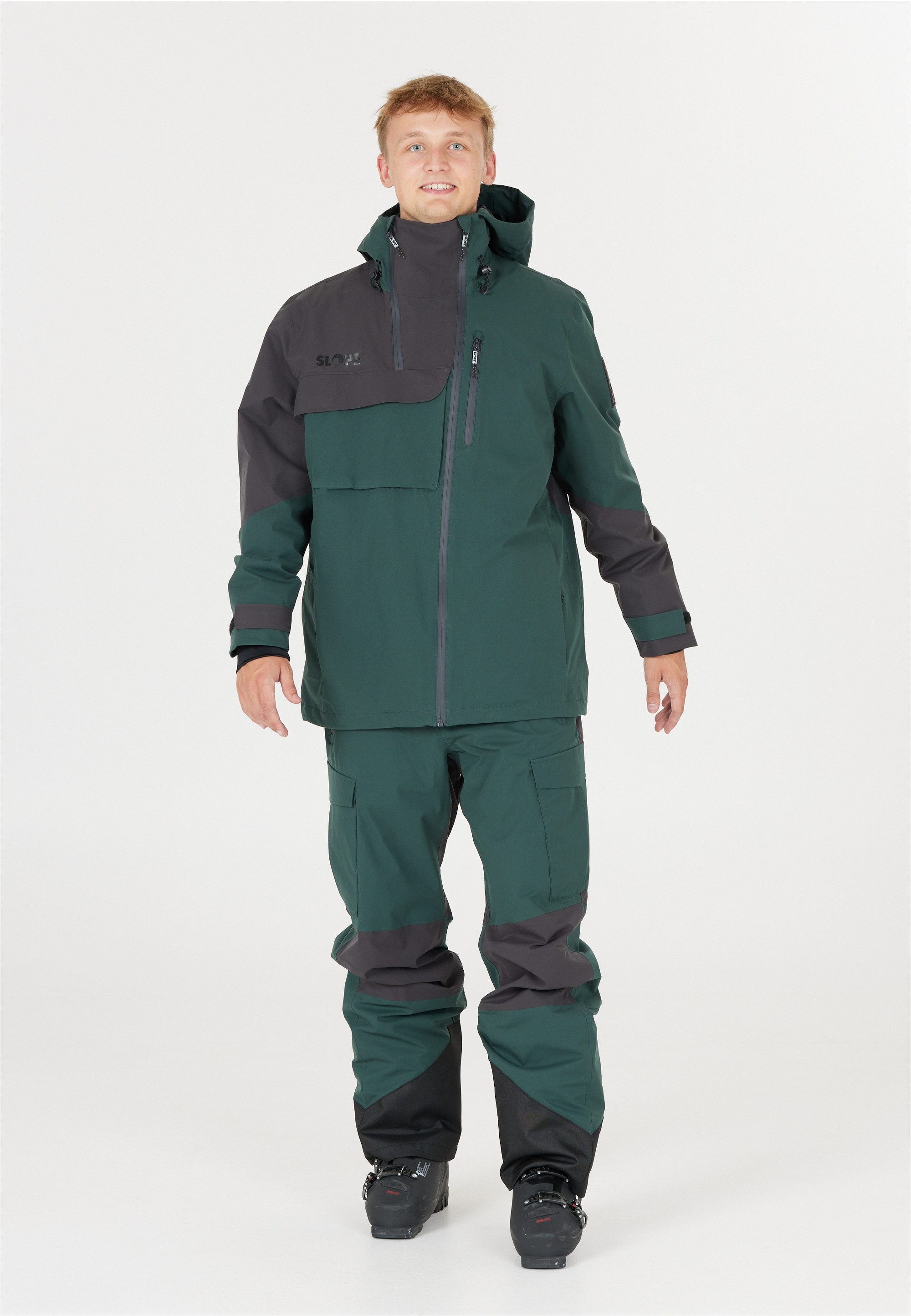 SLOPE Skijacke Zuko Mit innovativem Reißverschlussdesign