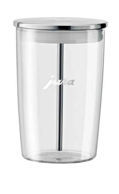 JURA Milchbehälter aus Glas, Zubehör für alle JURA-Vollautomaten, durchsichtig