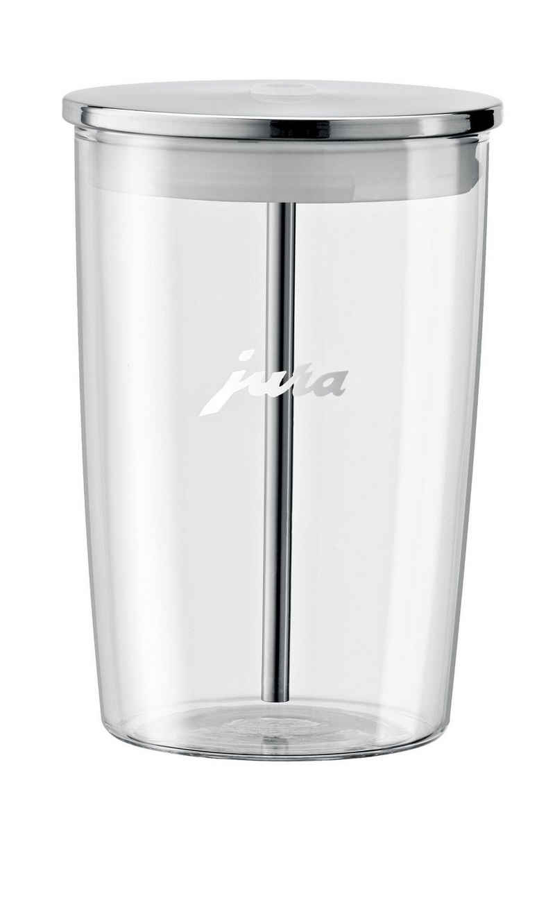 JURA Milchbehälter aus Glas, Zubehör für alle JURA-Vollautomaten, durchsichtig