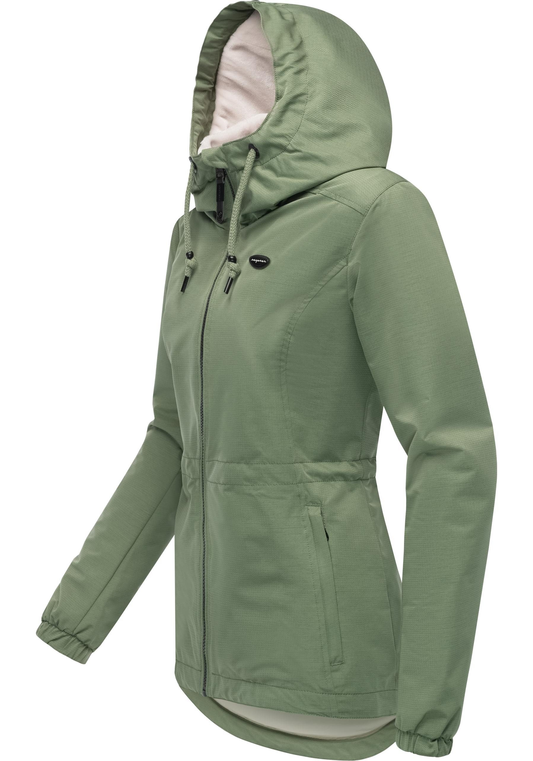 Ragwear Outdoorjacke Dankka Tech Stylische Damen Übergangsjacke aus wasserd günstig online kaufen