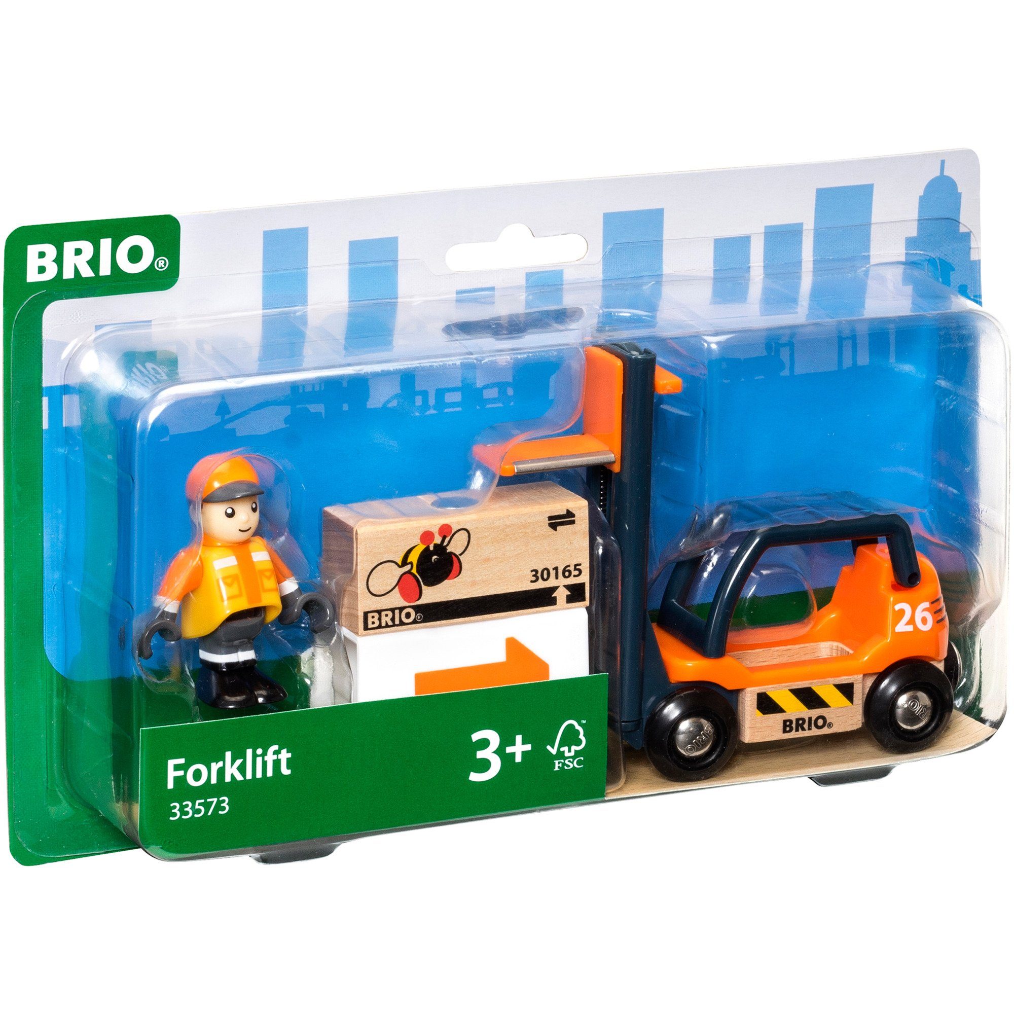 BRIO® Spielzeug-LKW BRIO Gabelstapler, Spielfahrzeug