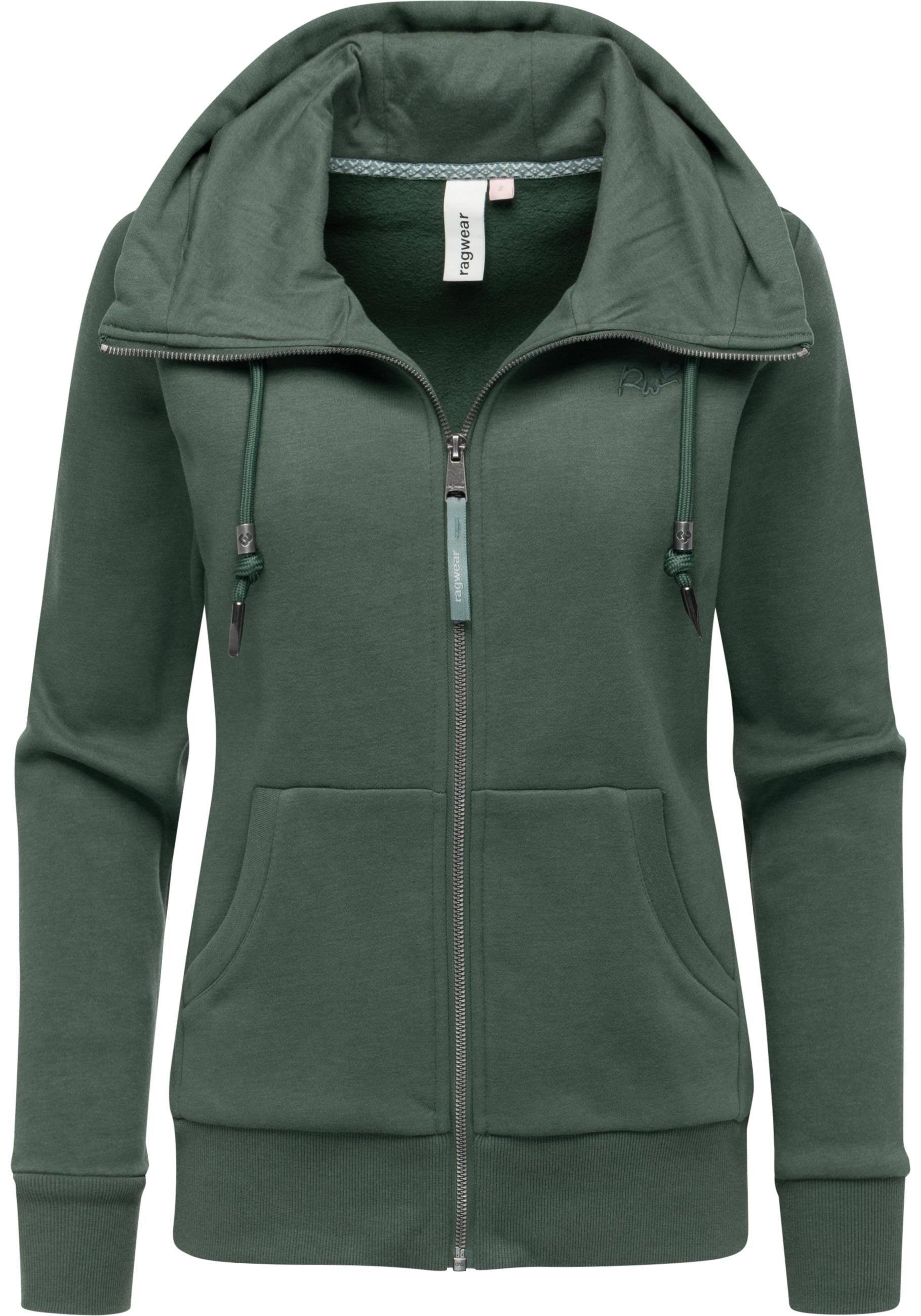 Ragwear Kapuzensweatjacke Neskia Zip Weiche Sweatjacke günstig online kaufen