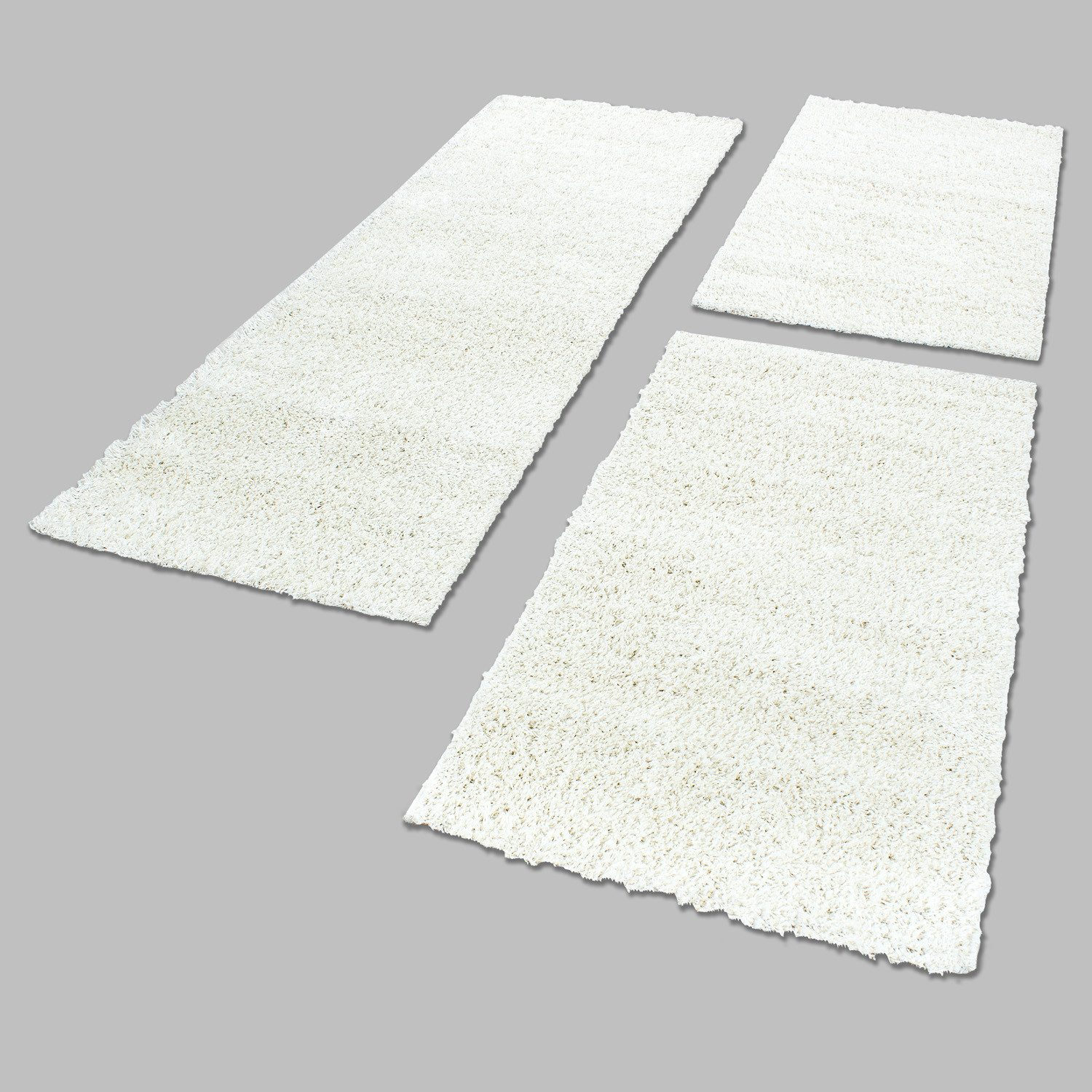 Carpettex Hochflor-Bettumrandung Unicolor - Einfarbig, Höhe günstig online kaufen