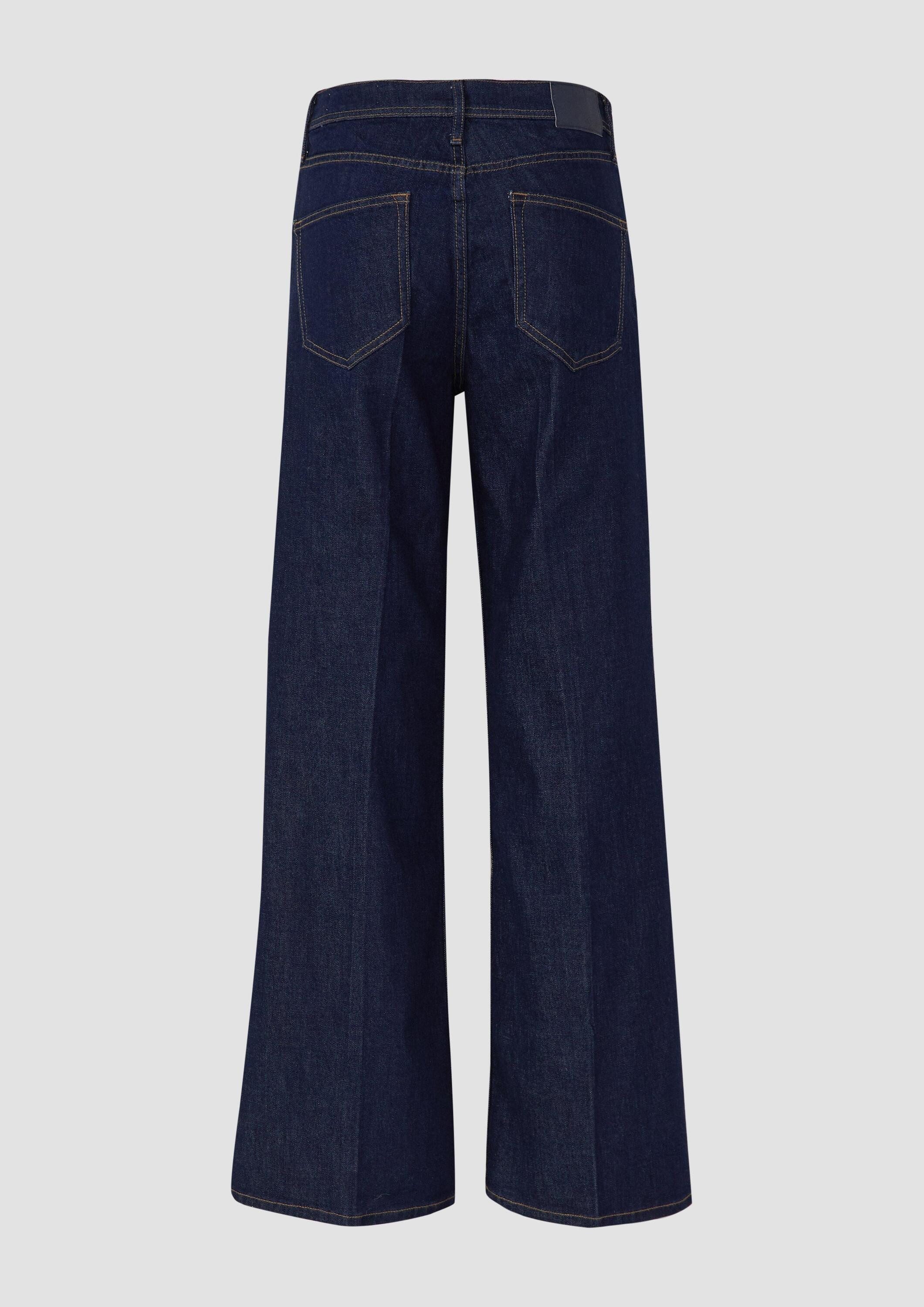 s.Oliver Weite Jeans Jeans-Hose SURI Jeans Suri / Regular Fit / High Rise / günstig online kaufen