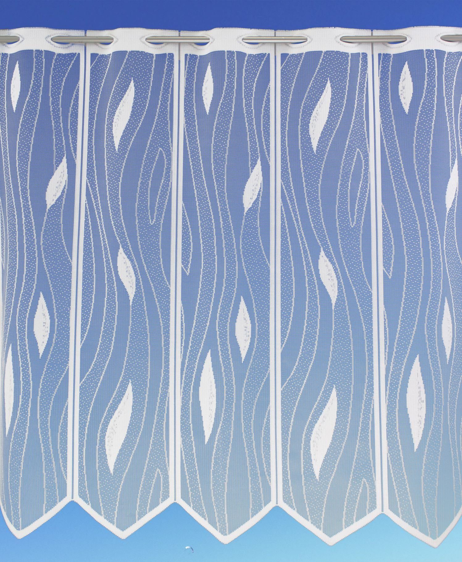 dekondo Scheibengardine "Swing", Kurzstore, Bistrogardine, Panneaux – 50x16 günstig online kaufen