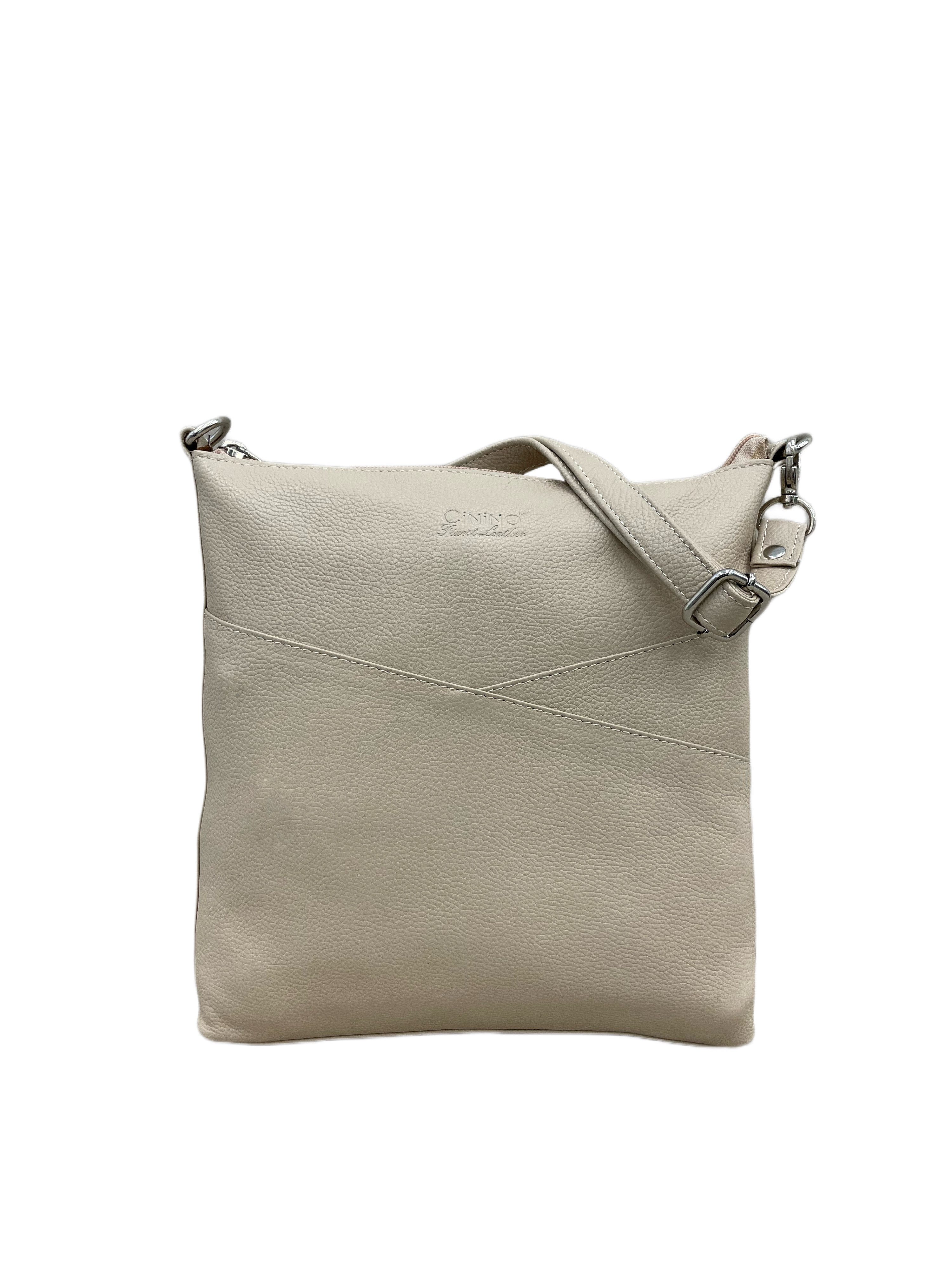 Cinino Handtasche C7024, Umhängetasche Ledertasche