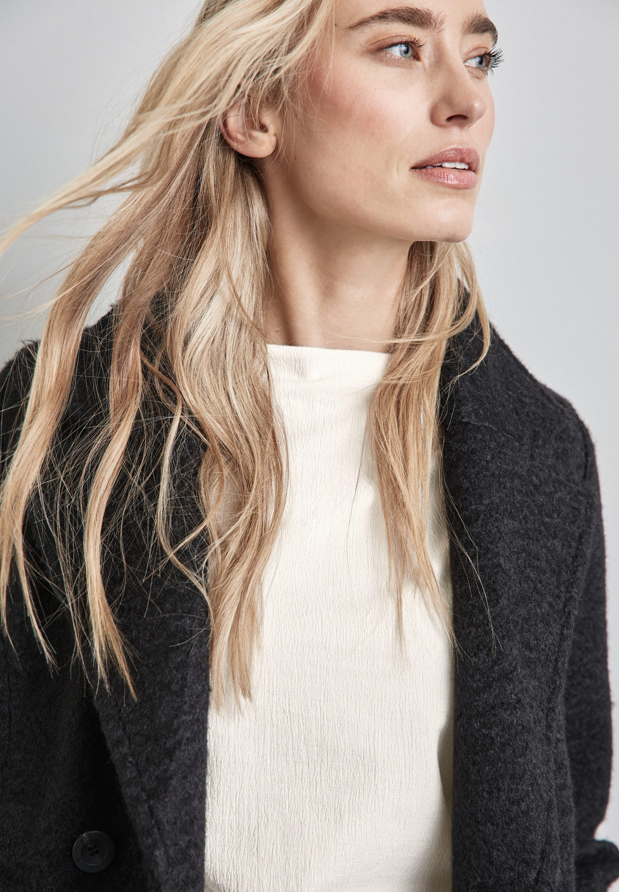 STREET ONE 3/4-Arm-Shirt mit Struktur
