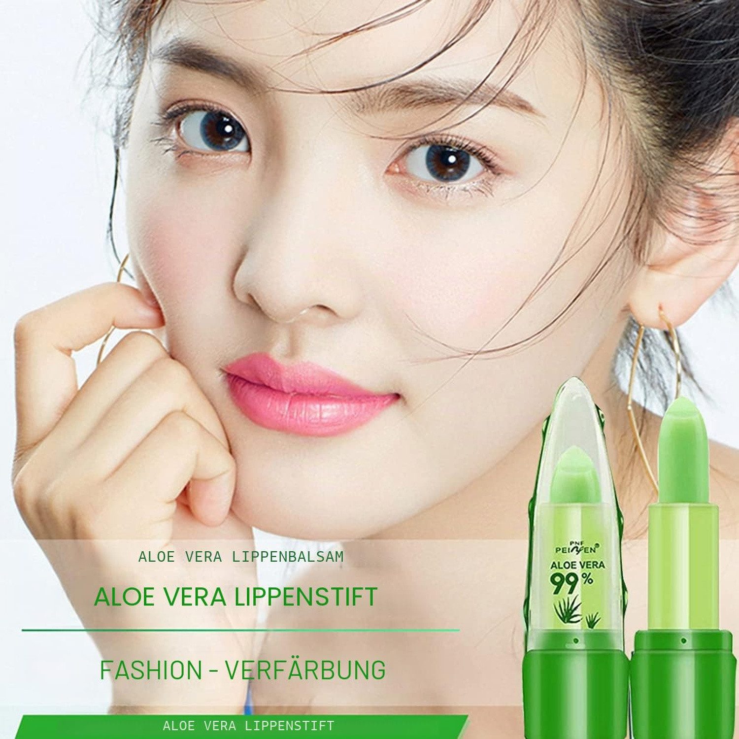 BioRLX Lippenbalsam BioRLX 99% Aloe Vera Lip Balm – Color Free & Paraben Free