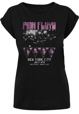 F4NT4STIC T-Shirt Pink Floyd Tour New York City Vintage Classic Concert Damen,Premium Merch,Regular-Fit,Kurze Ärmel,Bandshirt