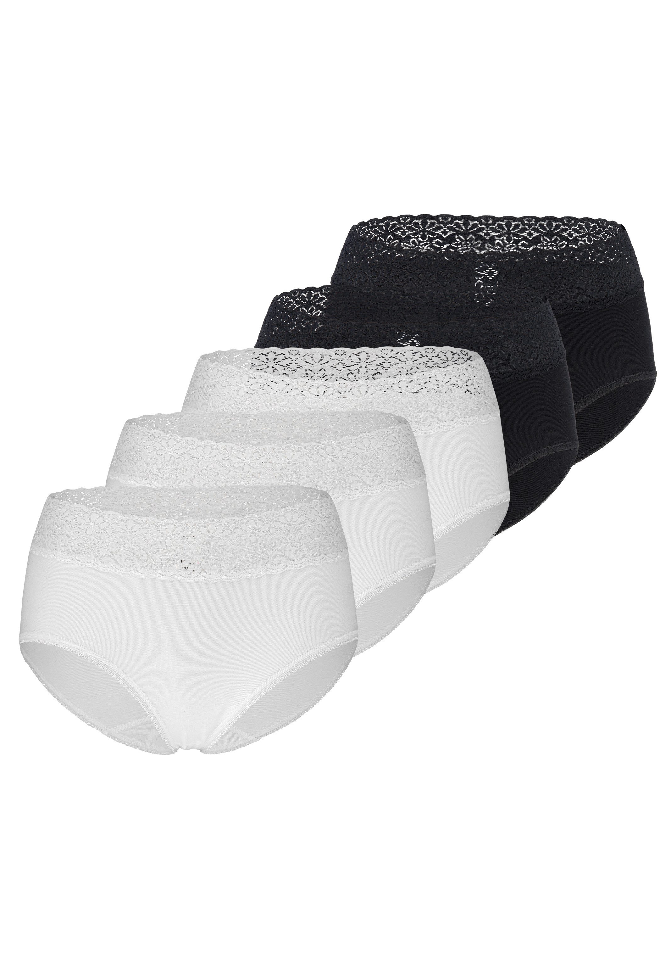 Speidel Taillenslip 5er-Pack Natalie (Spar-Set, 5-St) Taillen Slip - Baumwolle - Atmungsaktiv