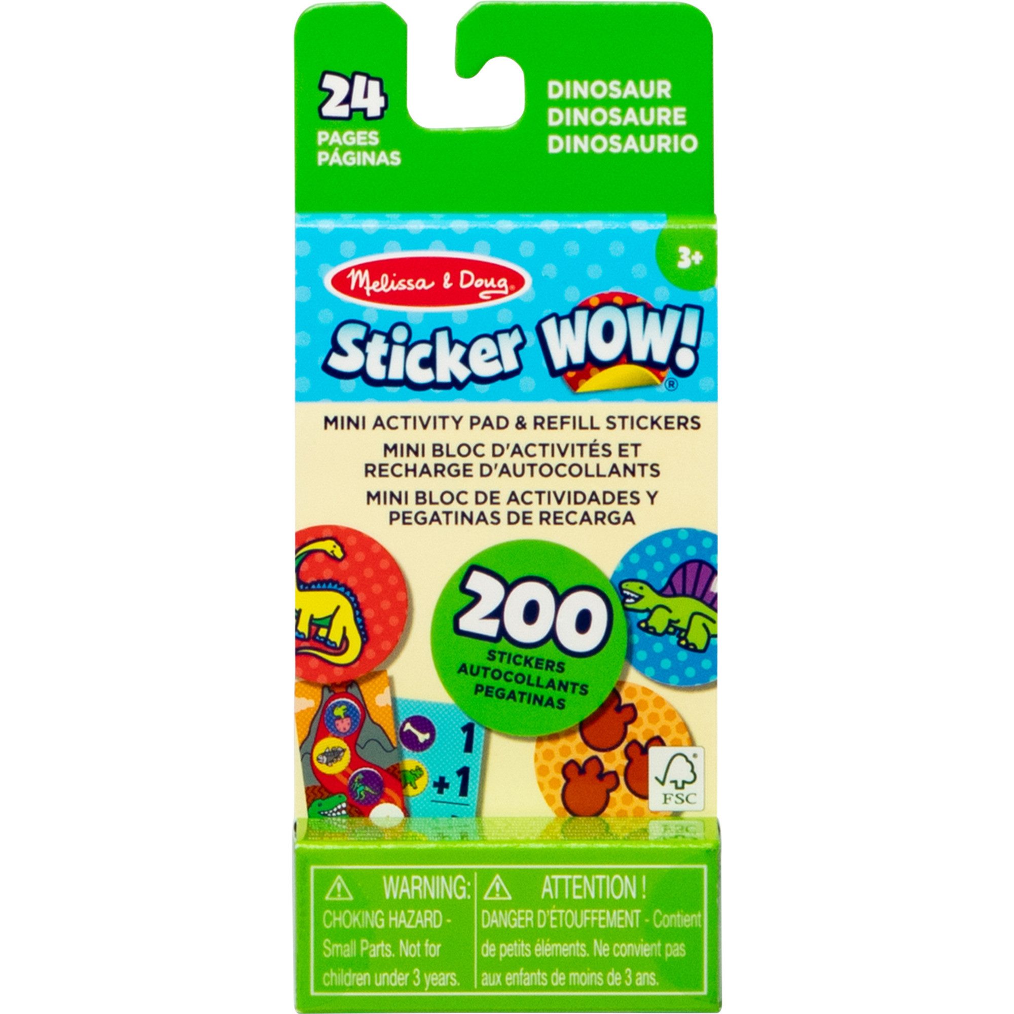 HATCHIMALS Spielfigur Spin Master Melissa & Doug - Sticker WOW!
