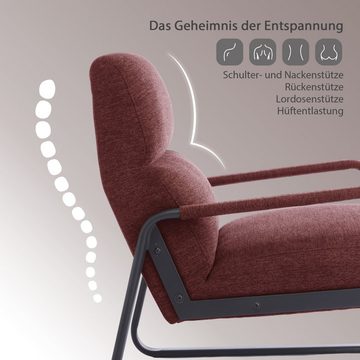 HomeGuru Loungesessel moderner Sessel, Relaxsessel für Wohnzimmer, Lesesessel, Fernsehsessel (1-St., Packung)