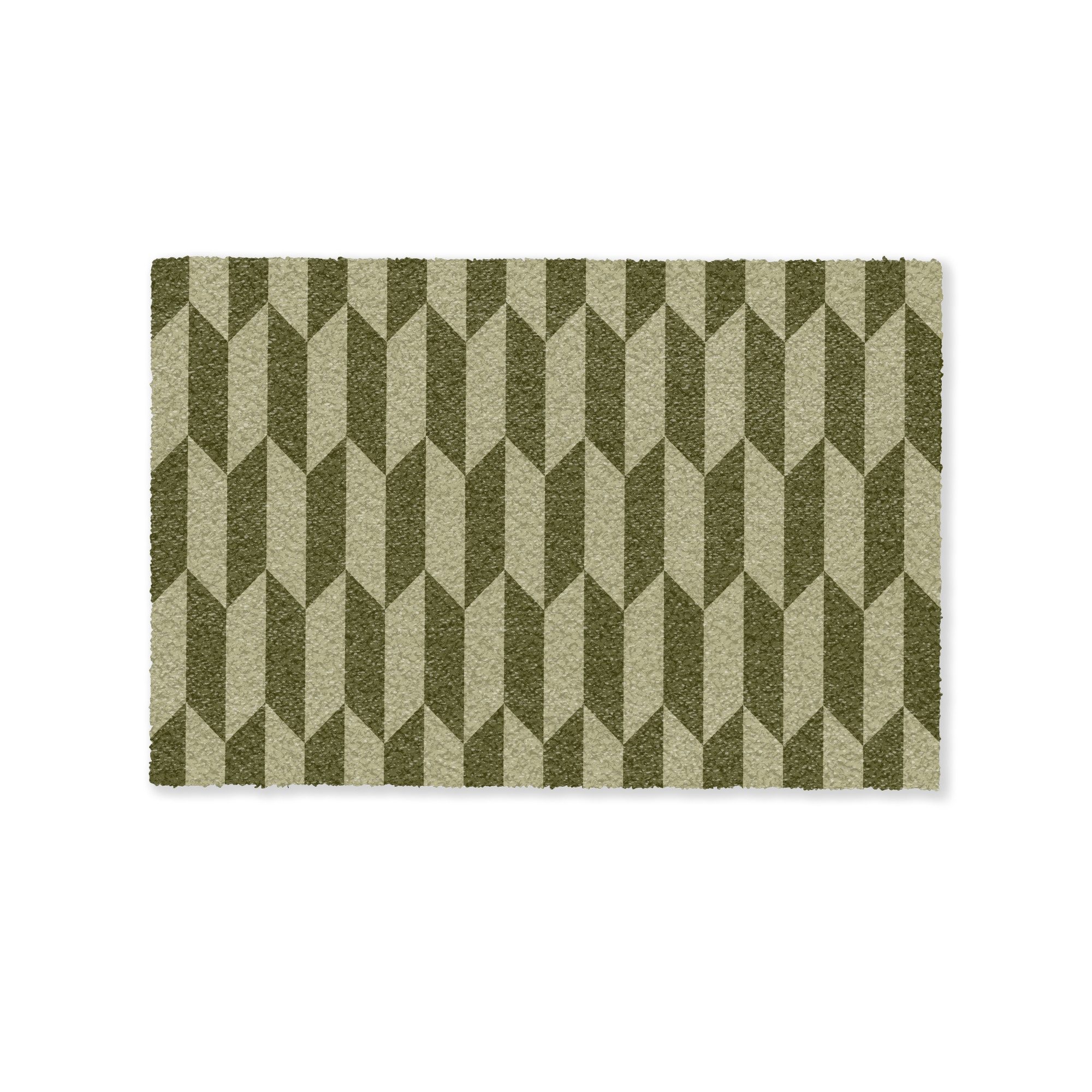 MuchoWow Fußmatte Muster - Abstrakt - Grün - Flugzeuge, Rechteckig, innen Schmutzfangmatte, Tür, Schmutzfänger Flur, Teppich, 60x40 cm