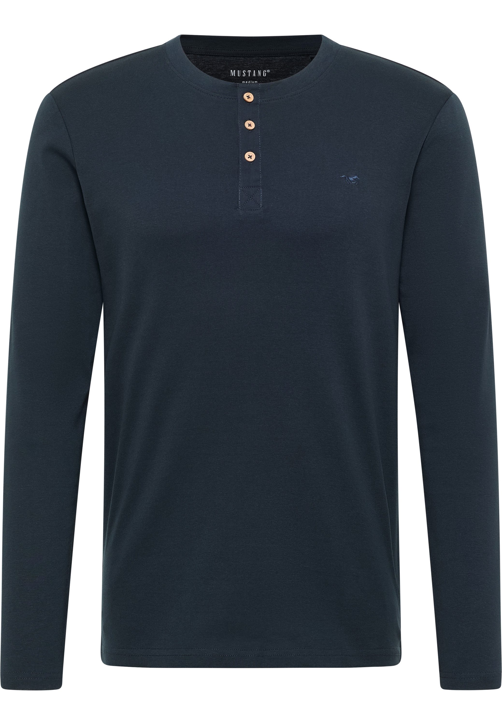 MUSTANG Langarmshirt Herren Style Arminto günstig online kaufen