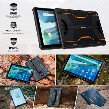 OUKITEL RT2 Tablet (10,1", 128 GB, Android 12, 2,4G+5G, Tablet mit wasserdicht IP68/69K, 20000mAh große Akku Robust, WiFi, OTG)