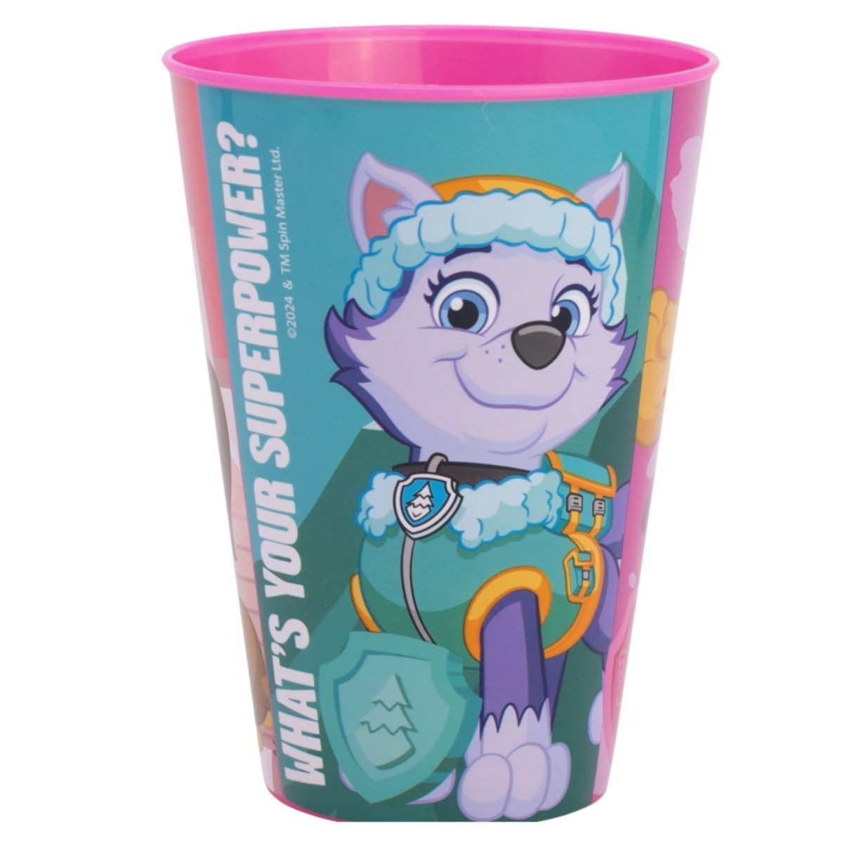 Storline Kinderbecher Paw Patrol 430 ml Trinkbecher für Kita & Frühstück, Plastik