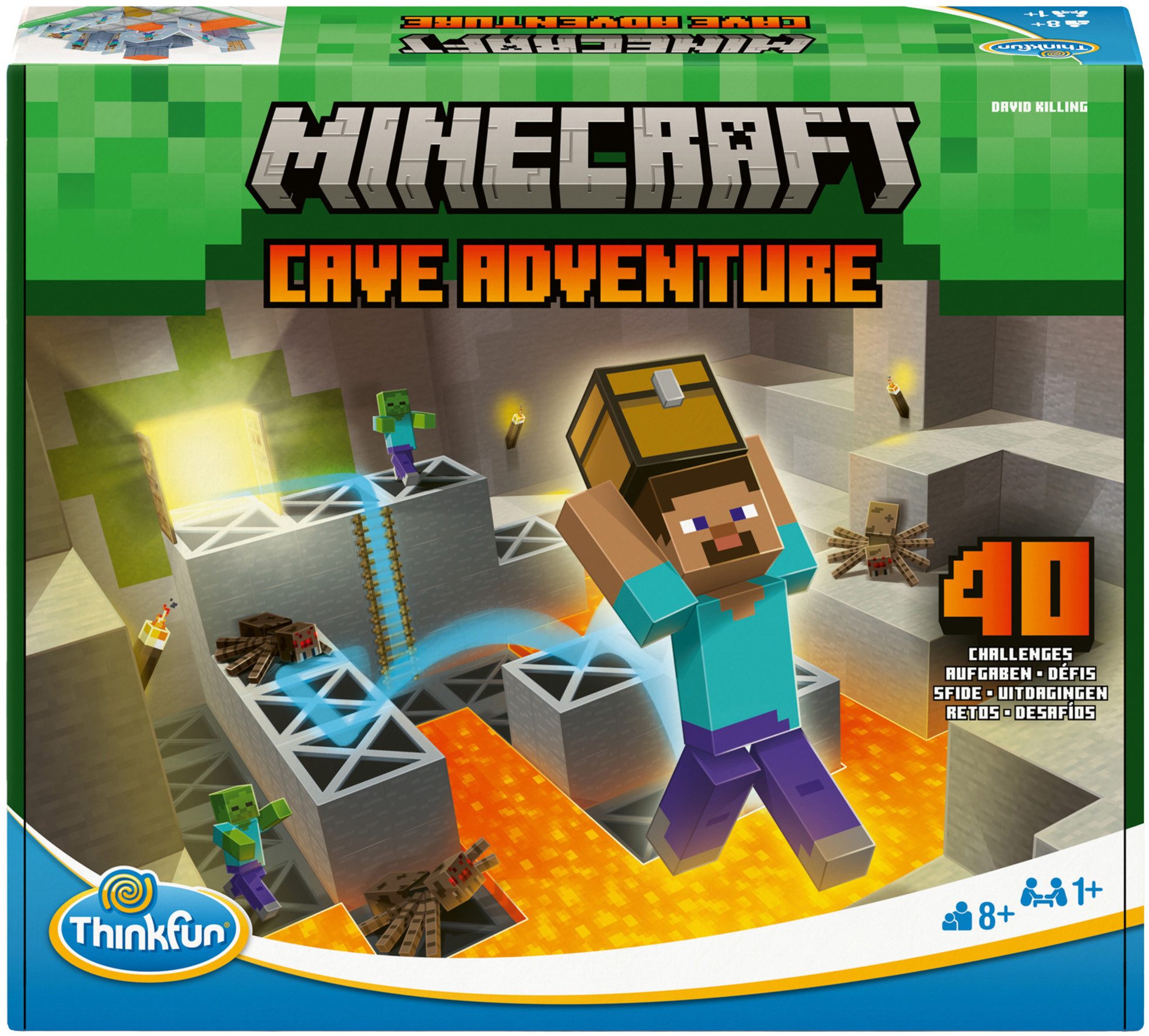Thinkfun® Spiel ThinkFun Minecraft Cave Adventure, Logikspiel