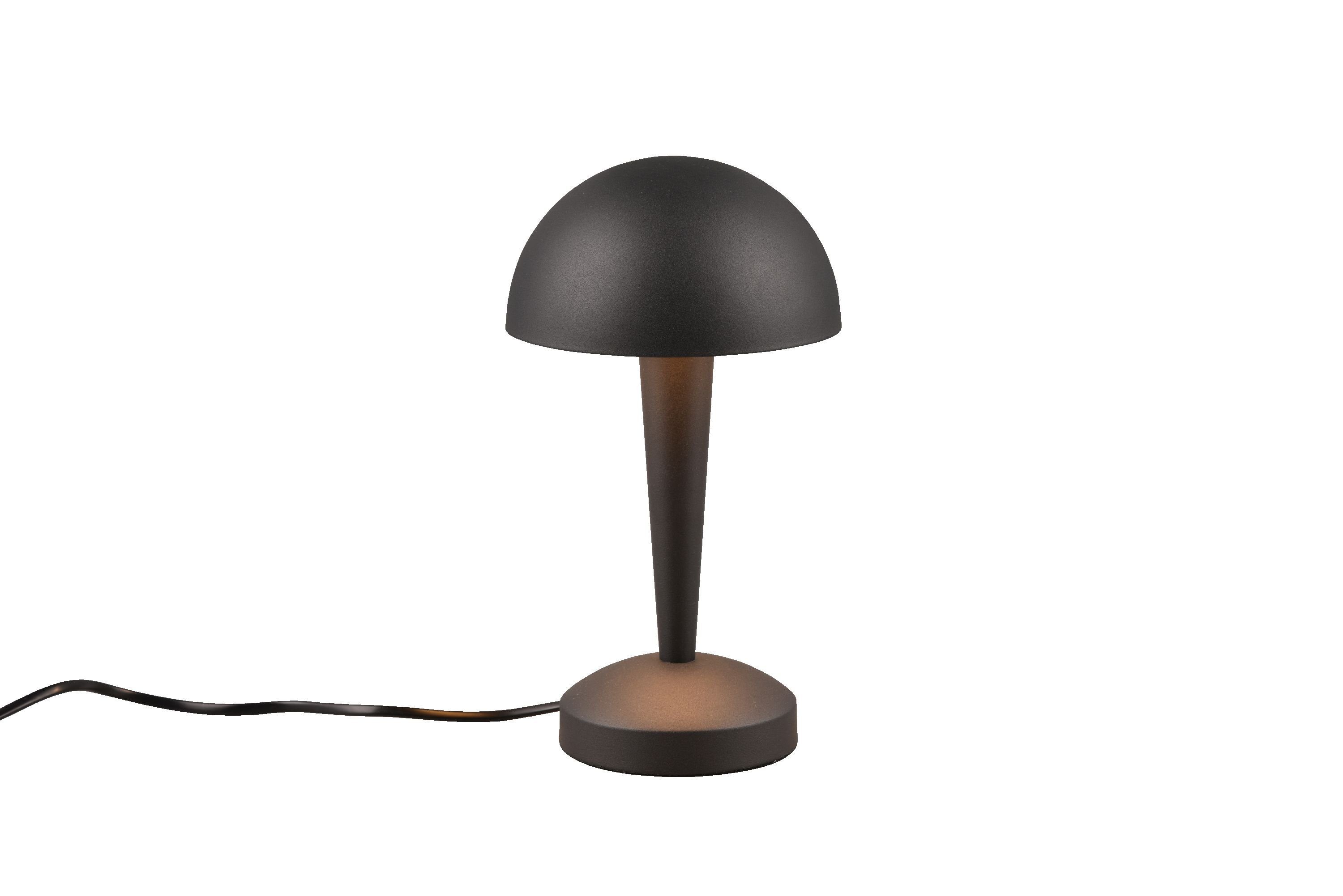 Reality Leuchten Tischleuchte Reality Leuchten Tischleuchte CANARIA LED schwarz Tischlampe, Warmweiß