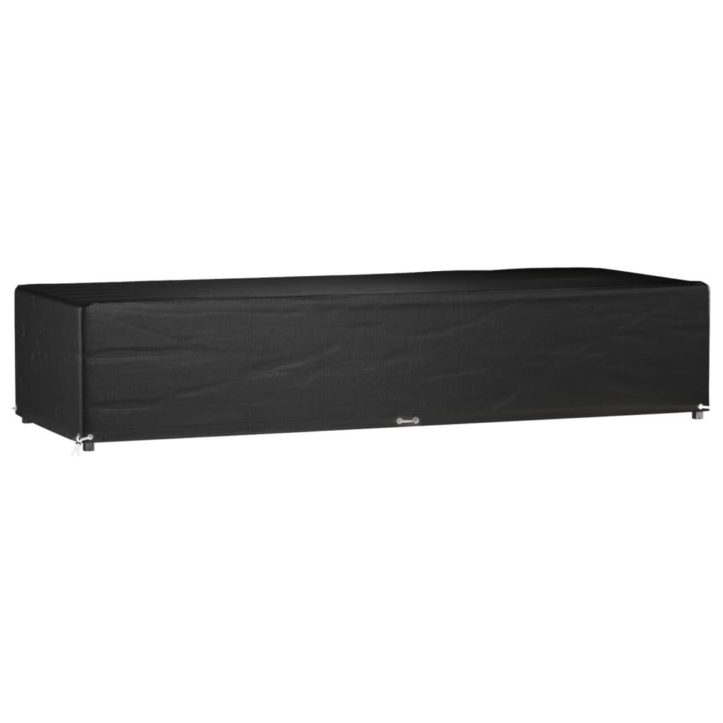 vidaXL Gartenmöbel-Schutzhülle Abdeckung für Sonnenliege 12 Ösen 205x75x40 cm Polyethylen (1-St)