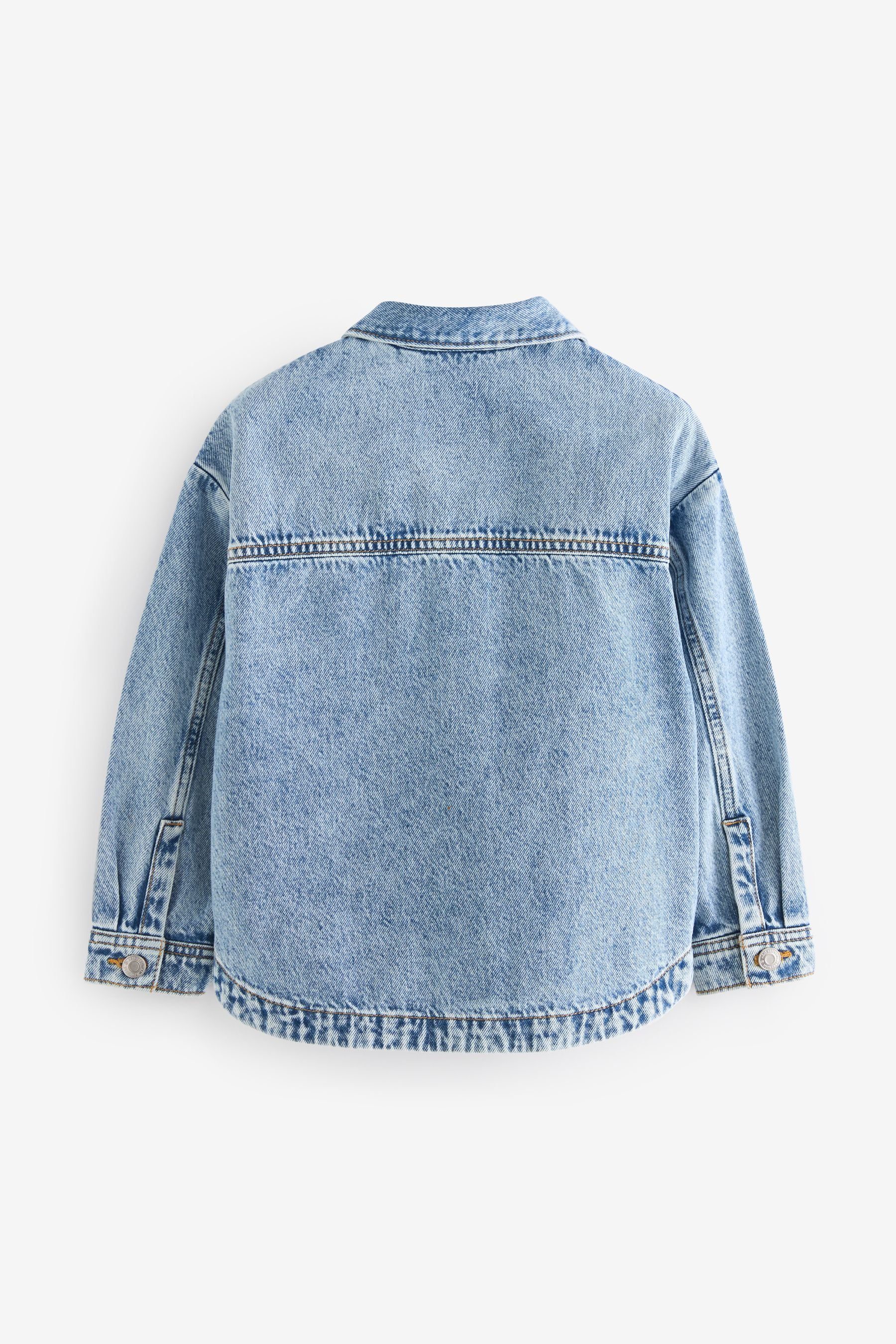 Next Jeansjacke Verkürzte Hemdjacke (1-St) günstig online kaufen