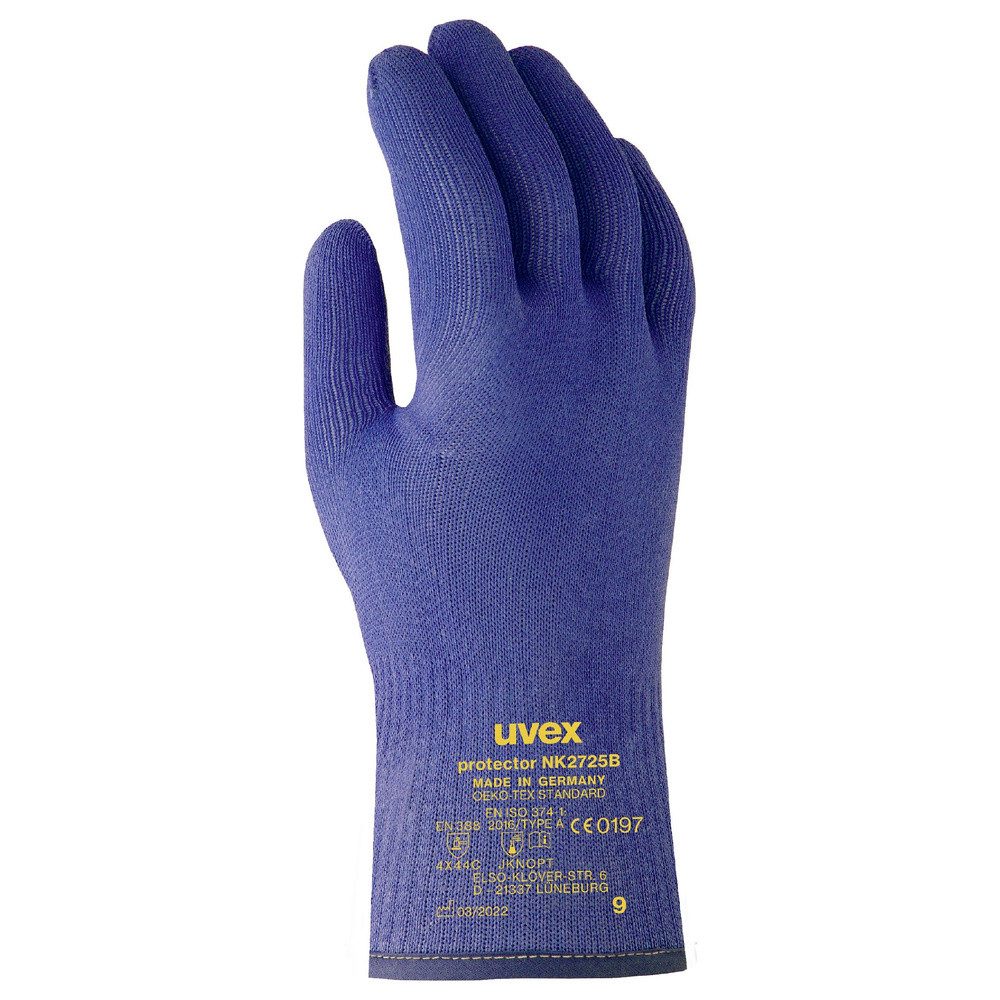 Uvex Arbeitshandschuhe uvex 6053509 protector chemical NK2725B Arbeitshandschuh Größe (Hands