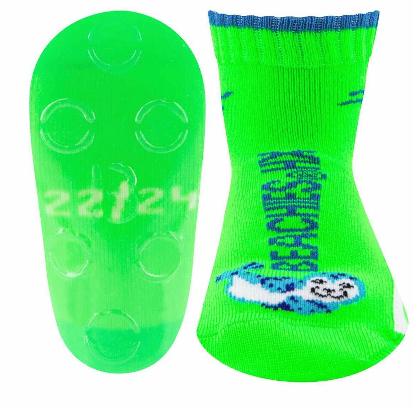 Ewers Kinder Beachies rutschhemmend Badesocken Robbenmotiv Badeschuh