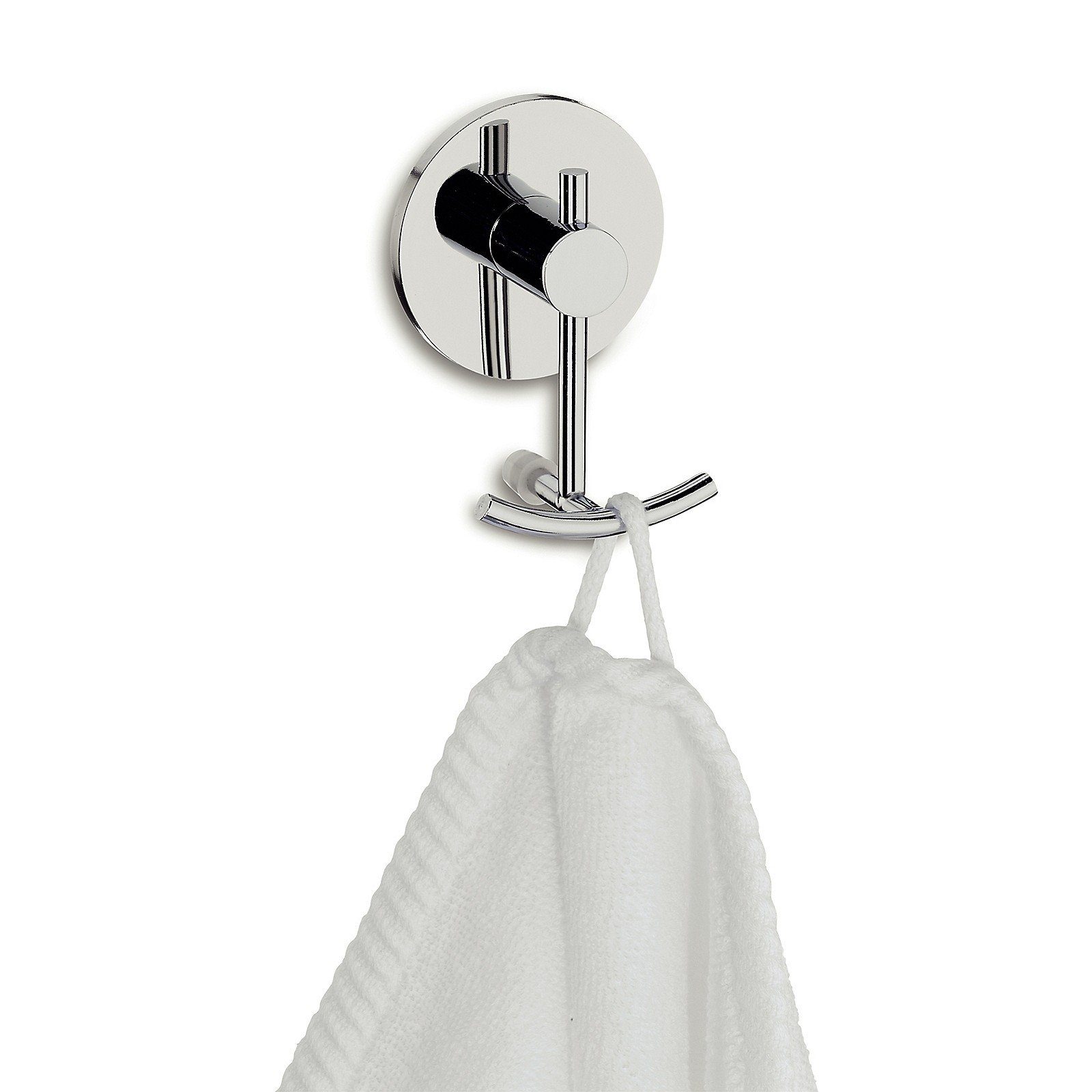 kela Handtuchhaken Faro, glänzende Optik, inkl. Montagematerial zum Kleben