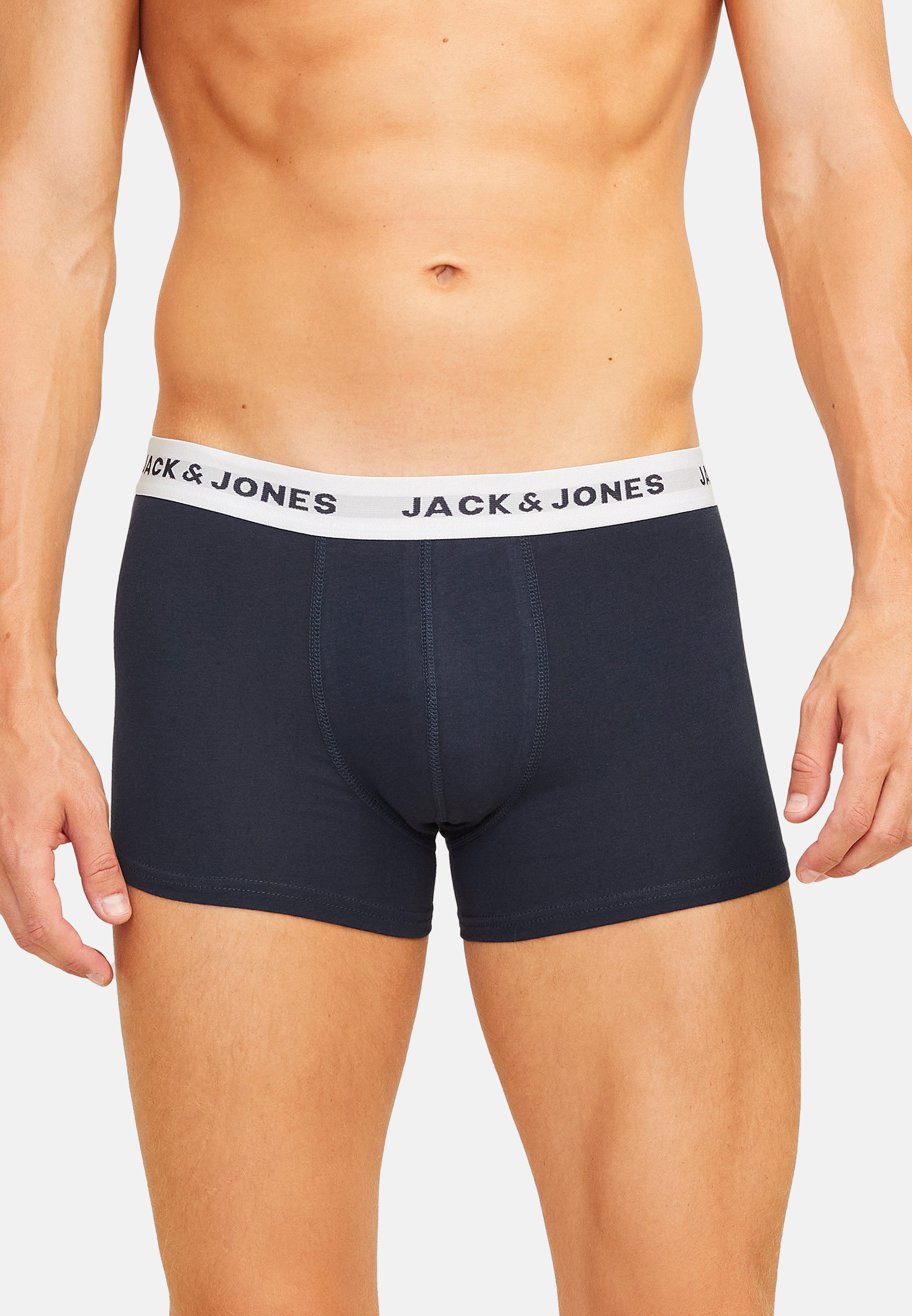 Jack & Jones Retro Boxer 7er Pack Jacbasic (Spar-Set) Retro Short / Pant - günstig online kaufen