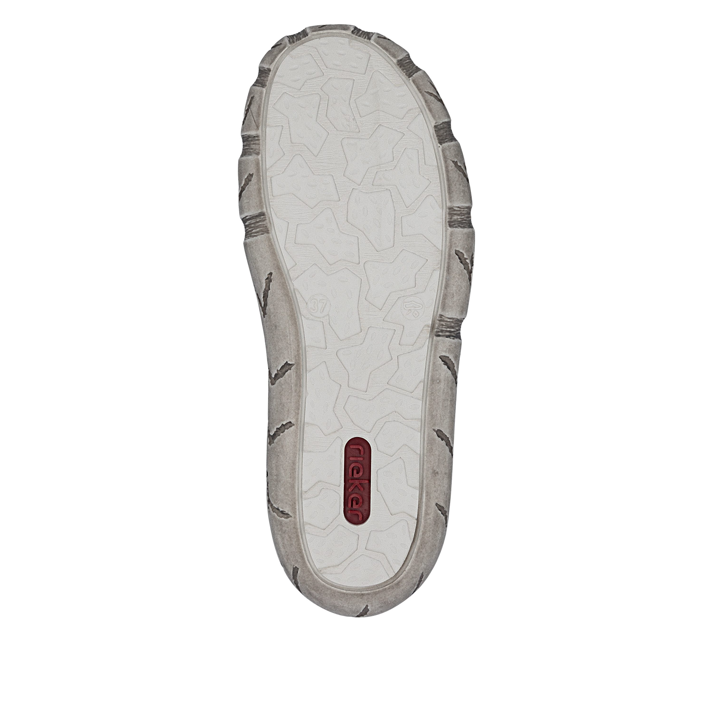 Rieker Slip-On Sneaker mit Sohle im Used-Look, Freizeitschuh, Halbschuh, Schlupfschuh