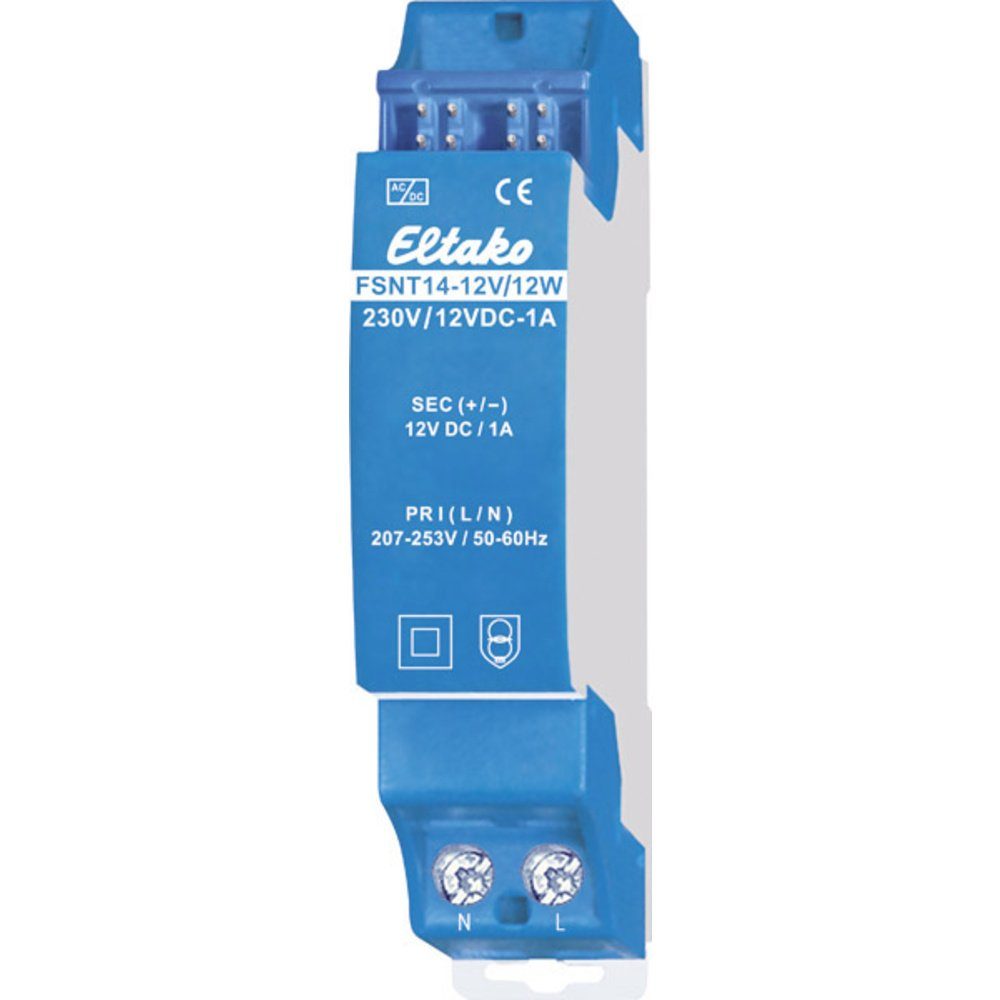 Eltako Eltako 30014062 Hutschienen-Netzteil (DIN-Rail) 1 A 12 W Anzahl Ausg Hutschienen-Netzteil
