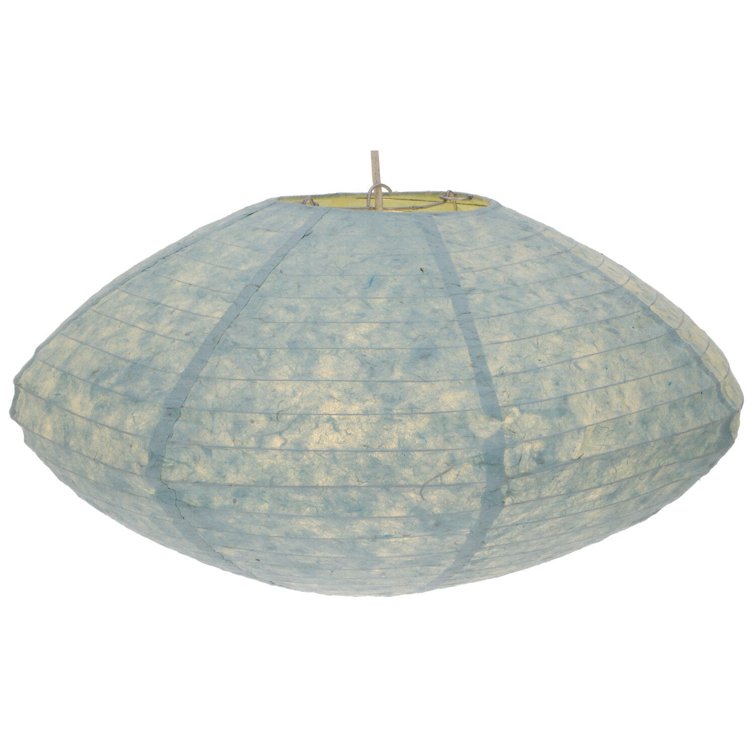 Guru-Shop Лампыschirm Flacher Lokta Papierlampenschirm, Boho..