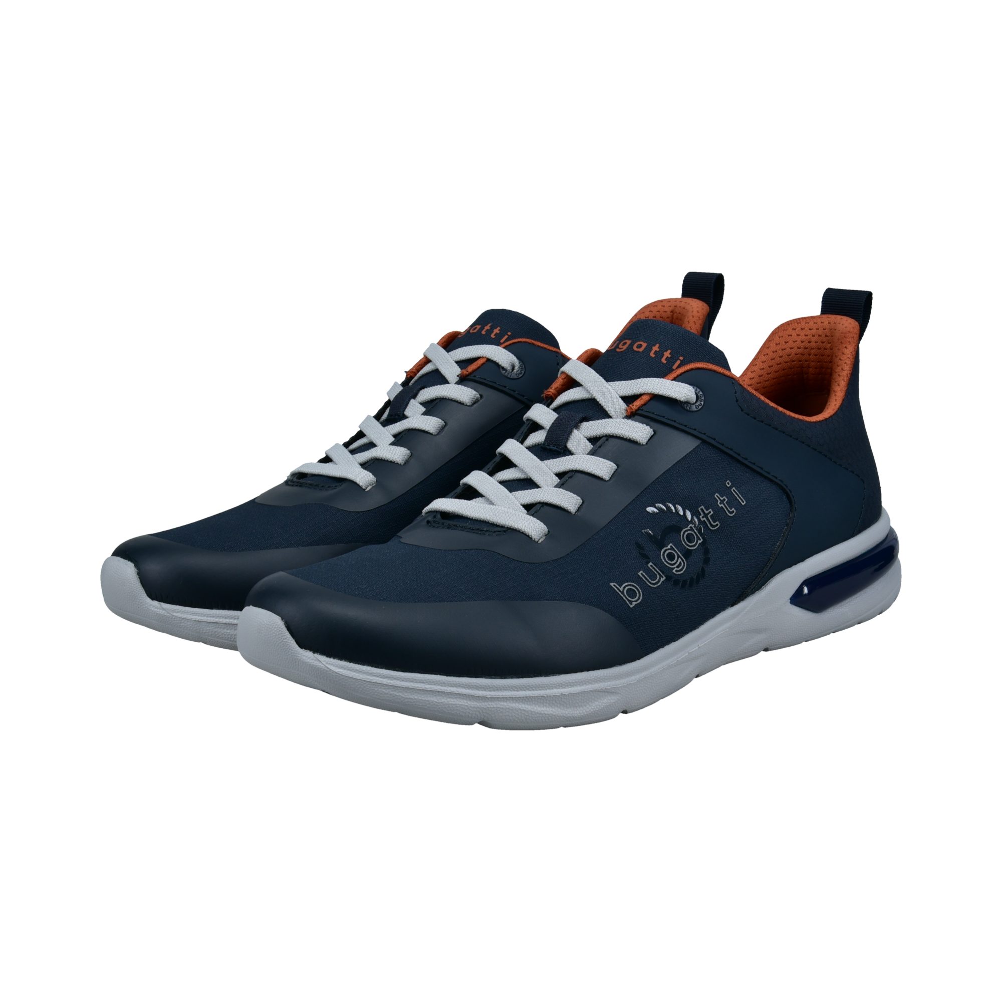 bugatti Sneaker Schnürschuh, Halbschuh, Freizeitsneaker mit Logoschriftzug