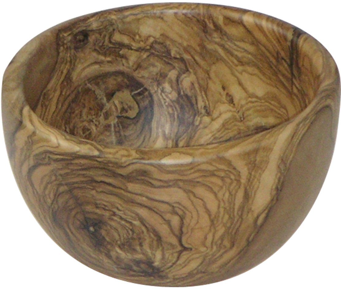 BERARD FRANCE 1892 Obstschale Olivenholz-Schale, Ø 26-27 cm, Massivholz, (1-tlg), Olivenholz aus zertifizierter Forstwirtschaft