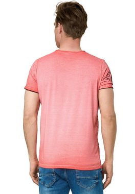 Rusty Neal T-Shirt mit seitlichem Print
