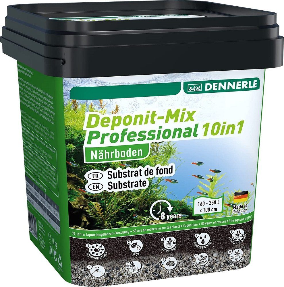 Aquarien-Substrat Dennerle Deponit Mix Professional 10in1 4,8kg